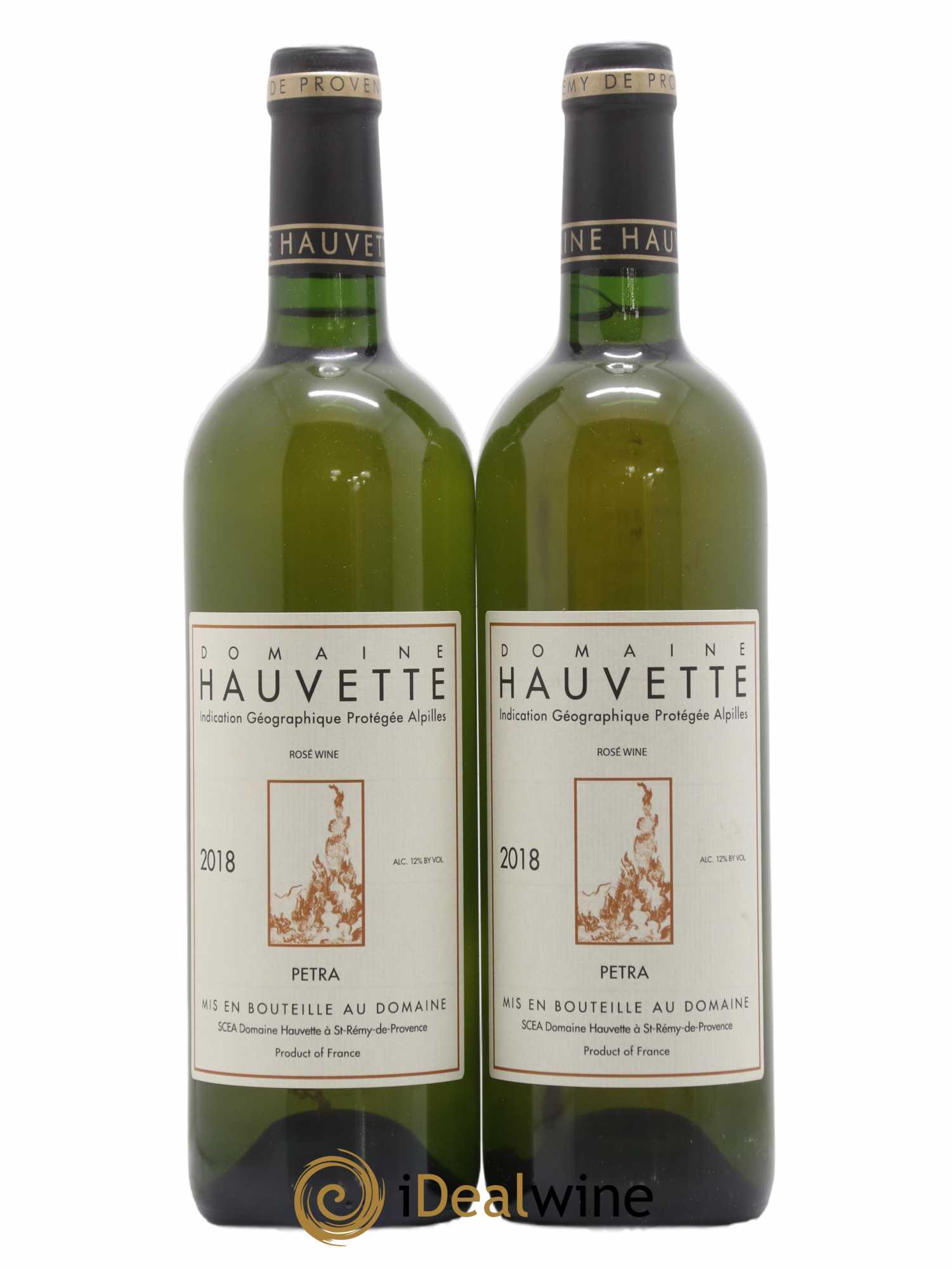Alpilles Petra Hauvette (Domaine) 2018 - Lotto di 2 bottiglie - 0