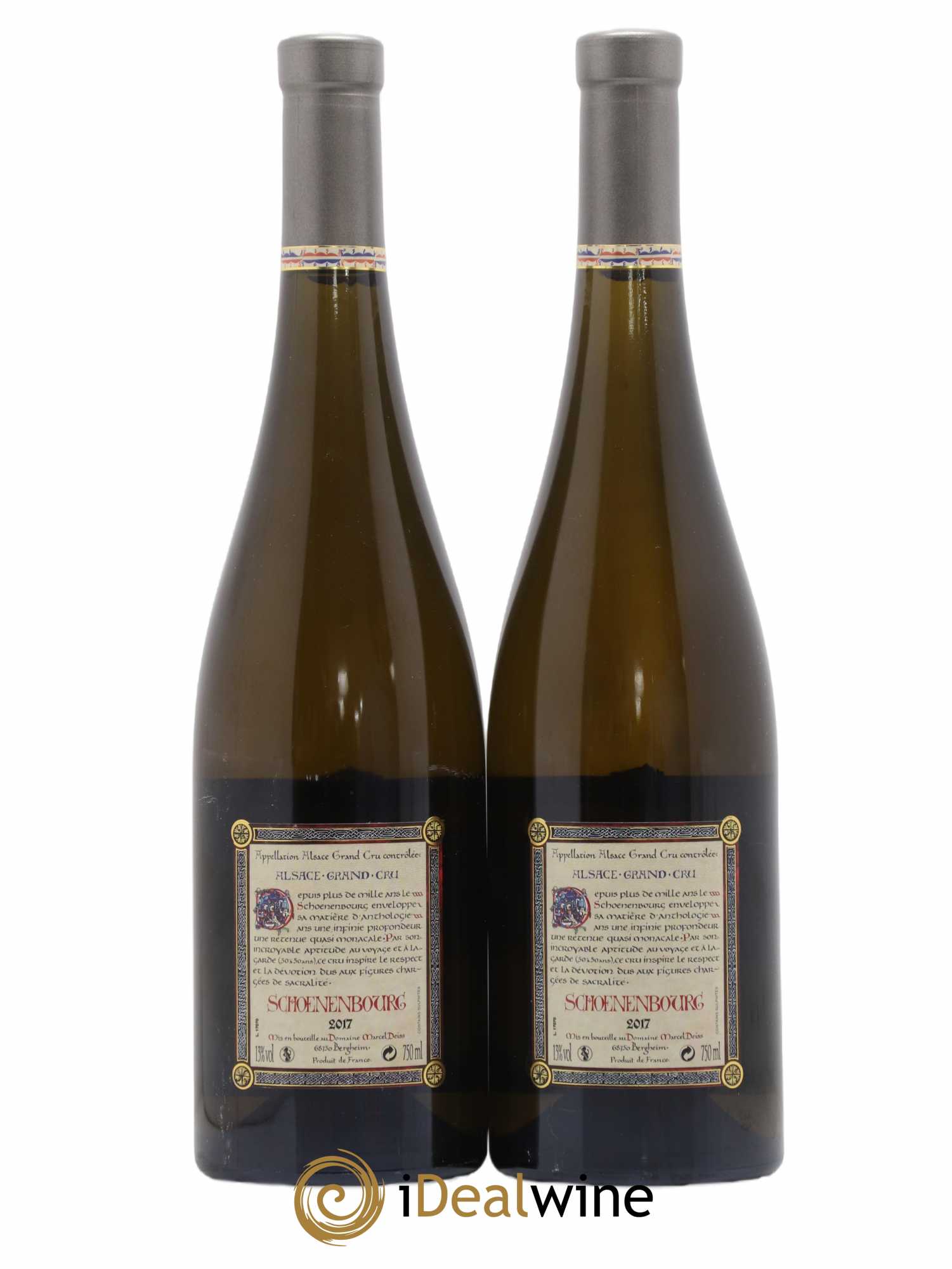 Alsace Grand Cru Schoenenbourg Marcel Deiss (Domaine) 2017 - Lot de 2 bouteilles - 1