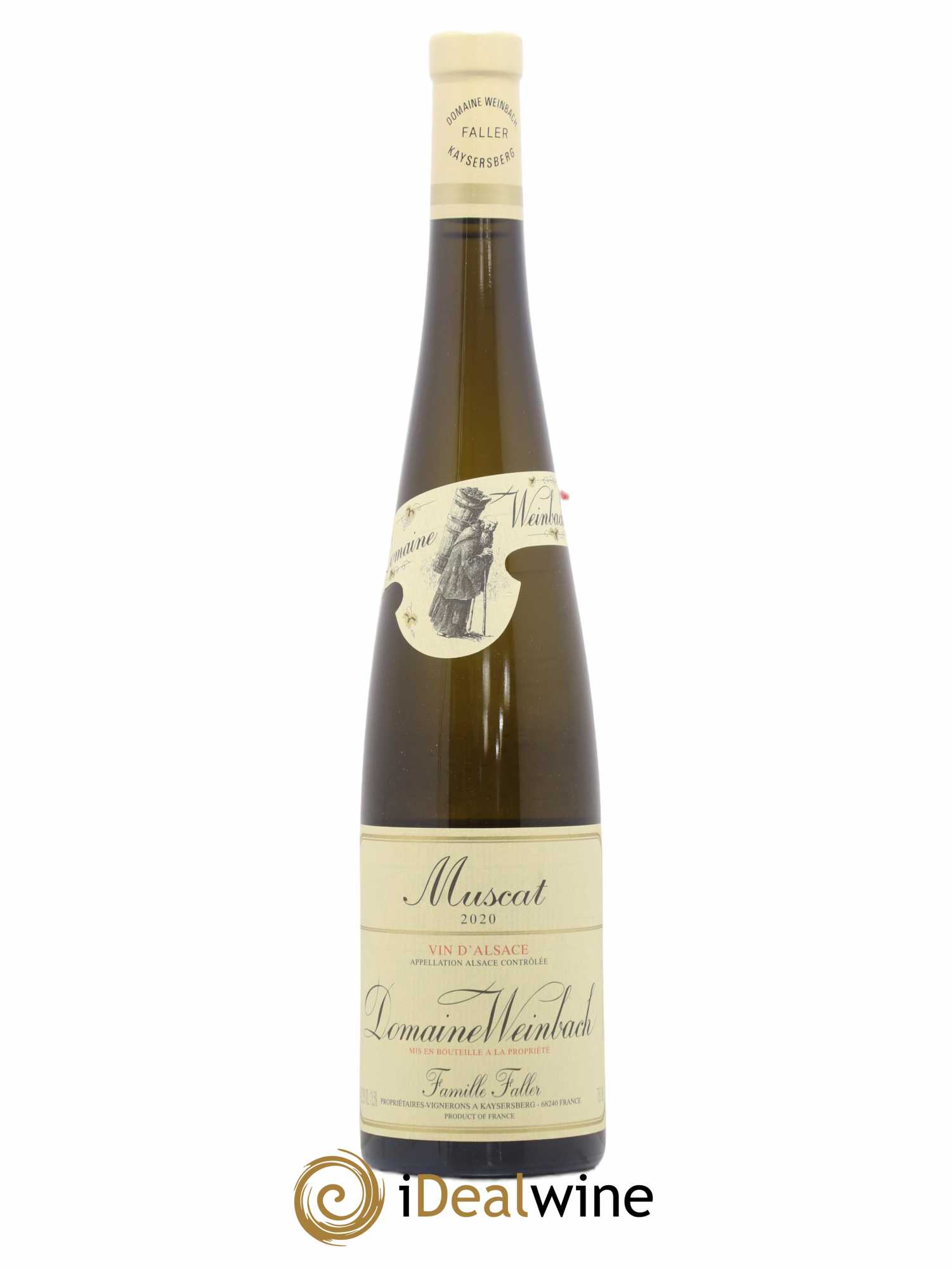Alsace Muscat Réserve Weinbach (Domaine) 2020 - Lot de 1 bouteille - 0