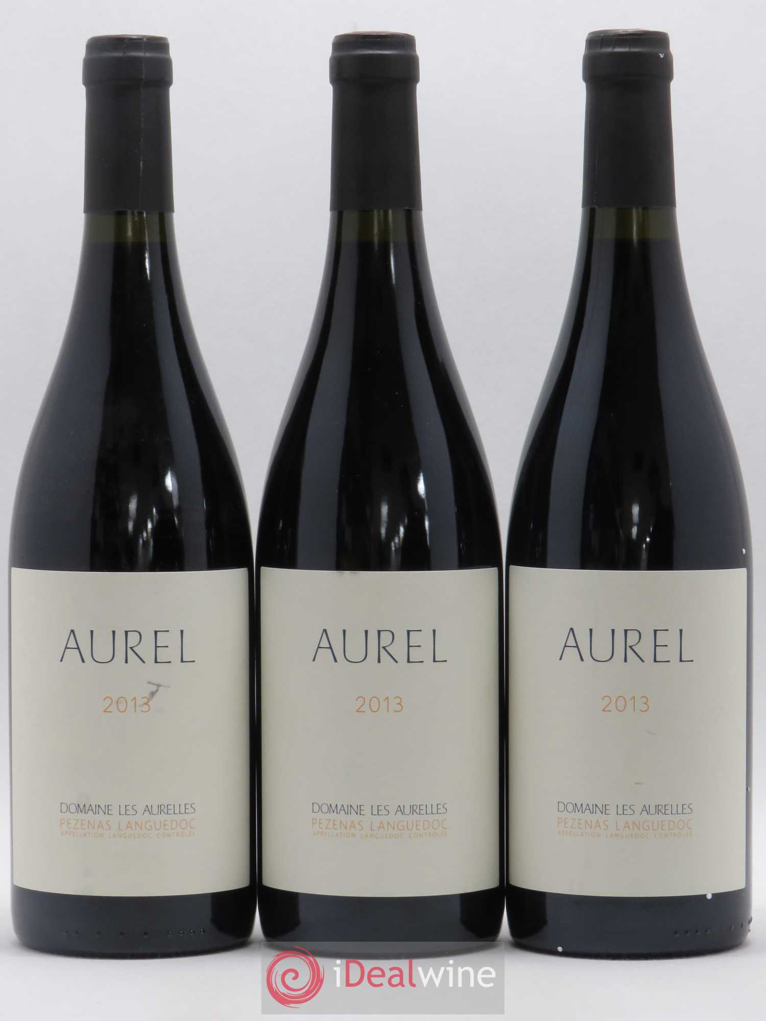 Languedoc Pézenas Aurel Domaine les Aurelles (sans prix de réserve) 2013 - Lot de 3 bouteilles - 0