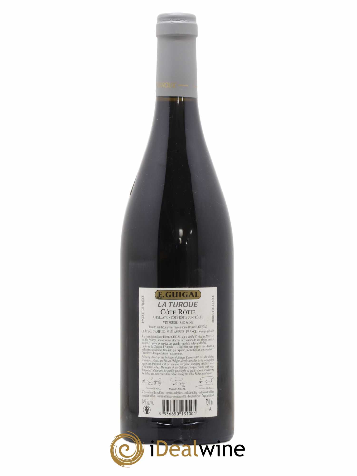 Côte-Rôtie La Turque Guigal 2015 - Lot de 1 bouteille - 1