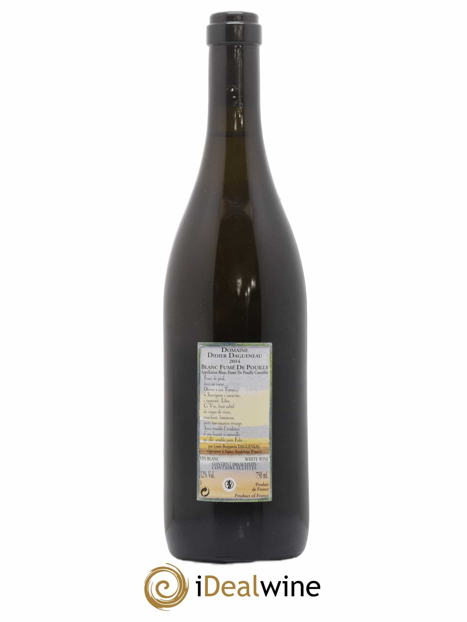 Pouilly-Fumé Astéroïde Dagueneau 2014 - Lot de 1 bouteille - 1