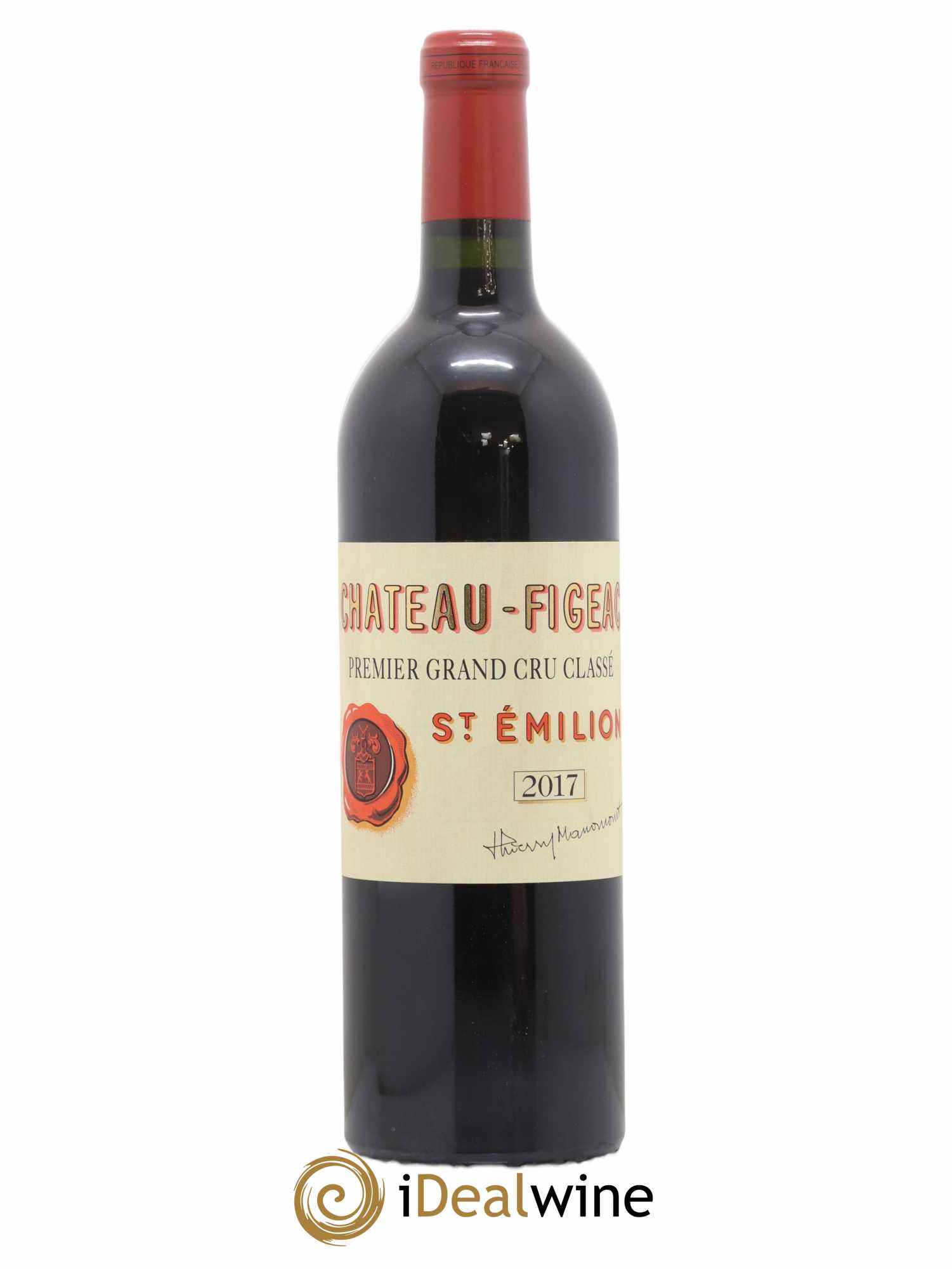 Château Figeac 1er Grand Cru Classé A 2017 - Lot de 1 bouteille - 0