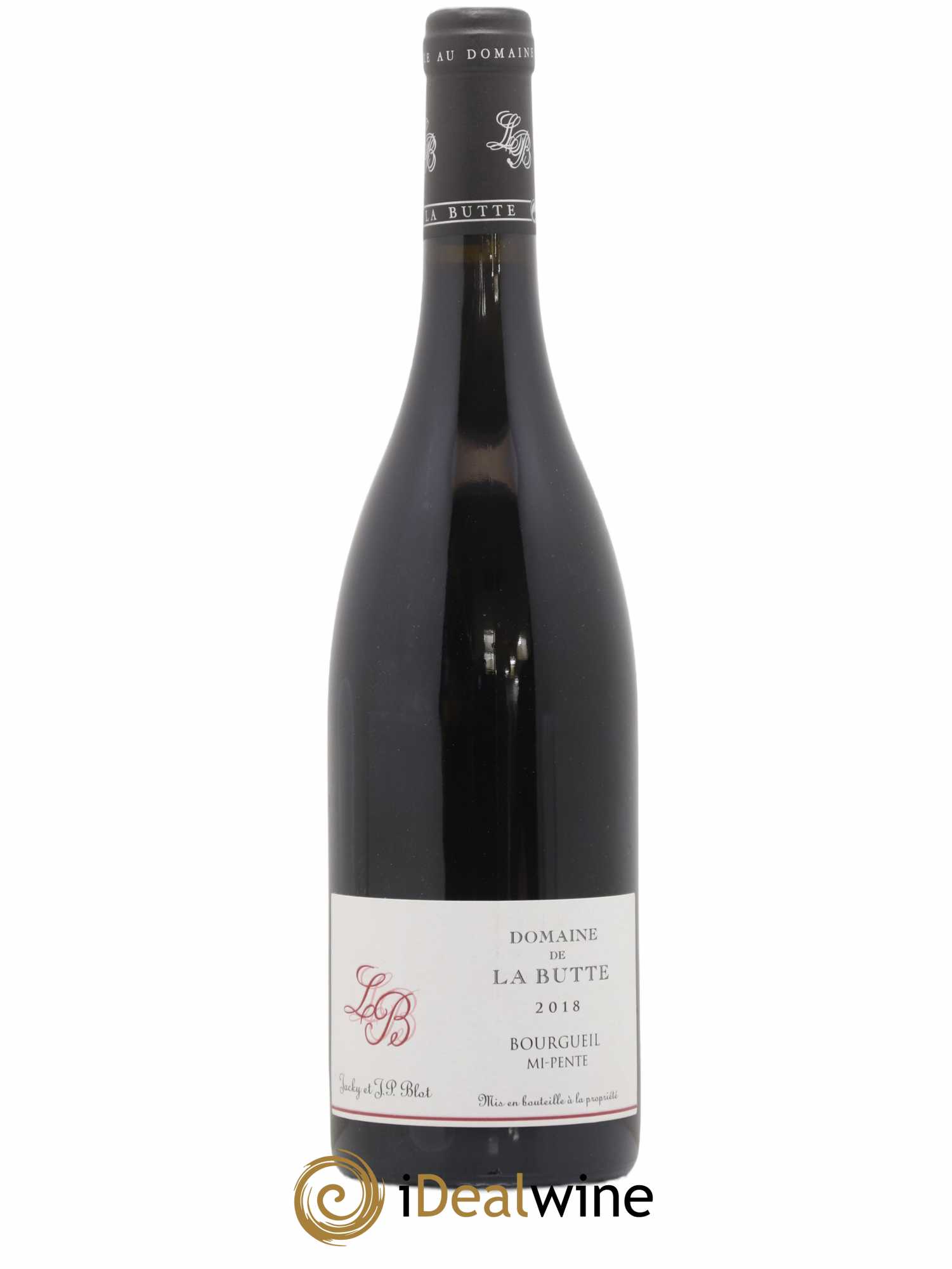 Bourgueil Mi-Pente Domaine de La Butte - Jacky Blot 2018 - Lot de 1 bouteille - 0