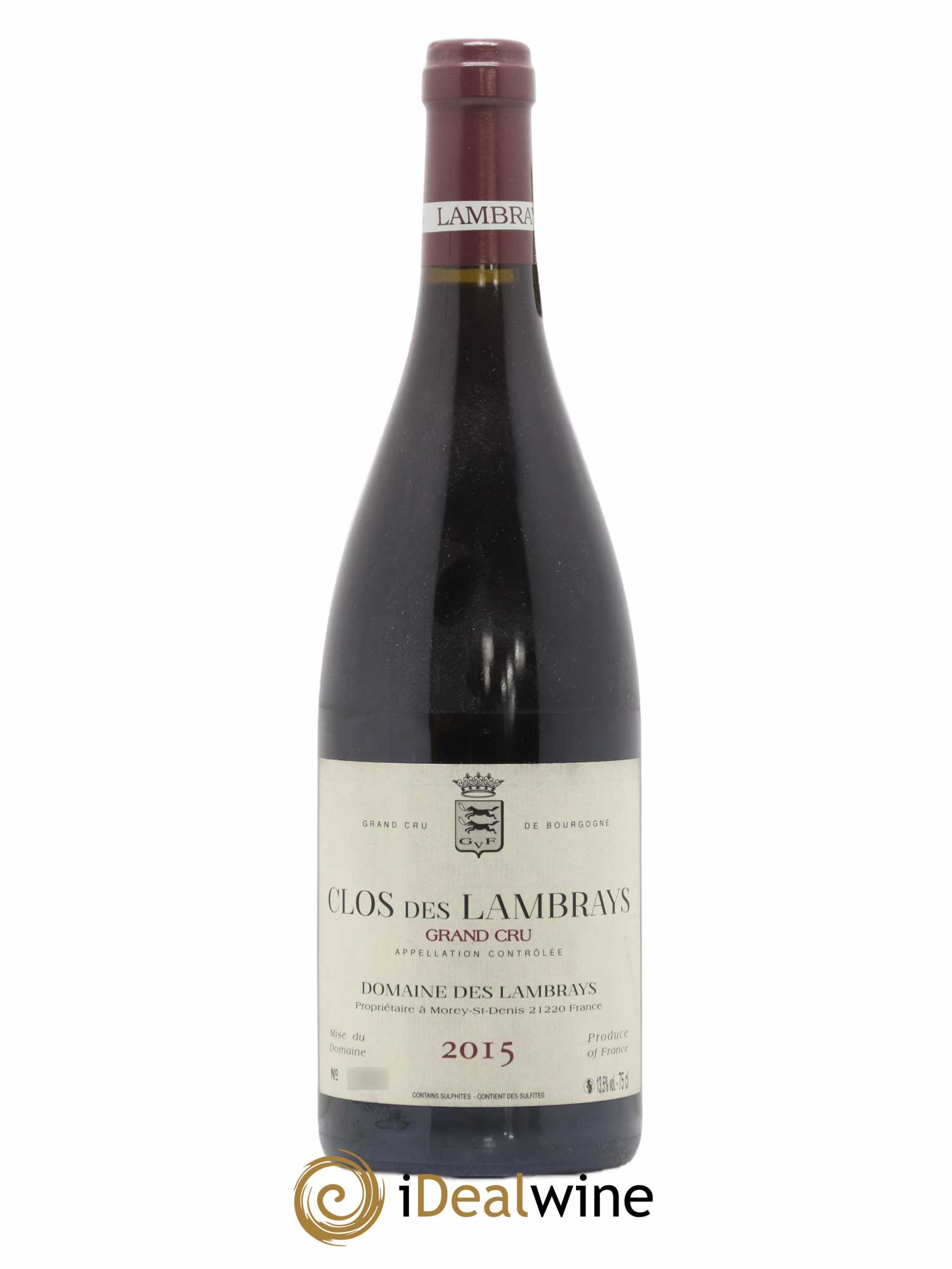 Clos des Lambrays Grand Cru Domaine des Lambrays 2015 - Lotto di 1 bottiglia - 0