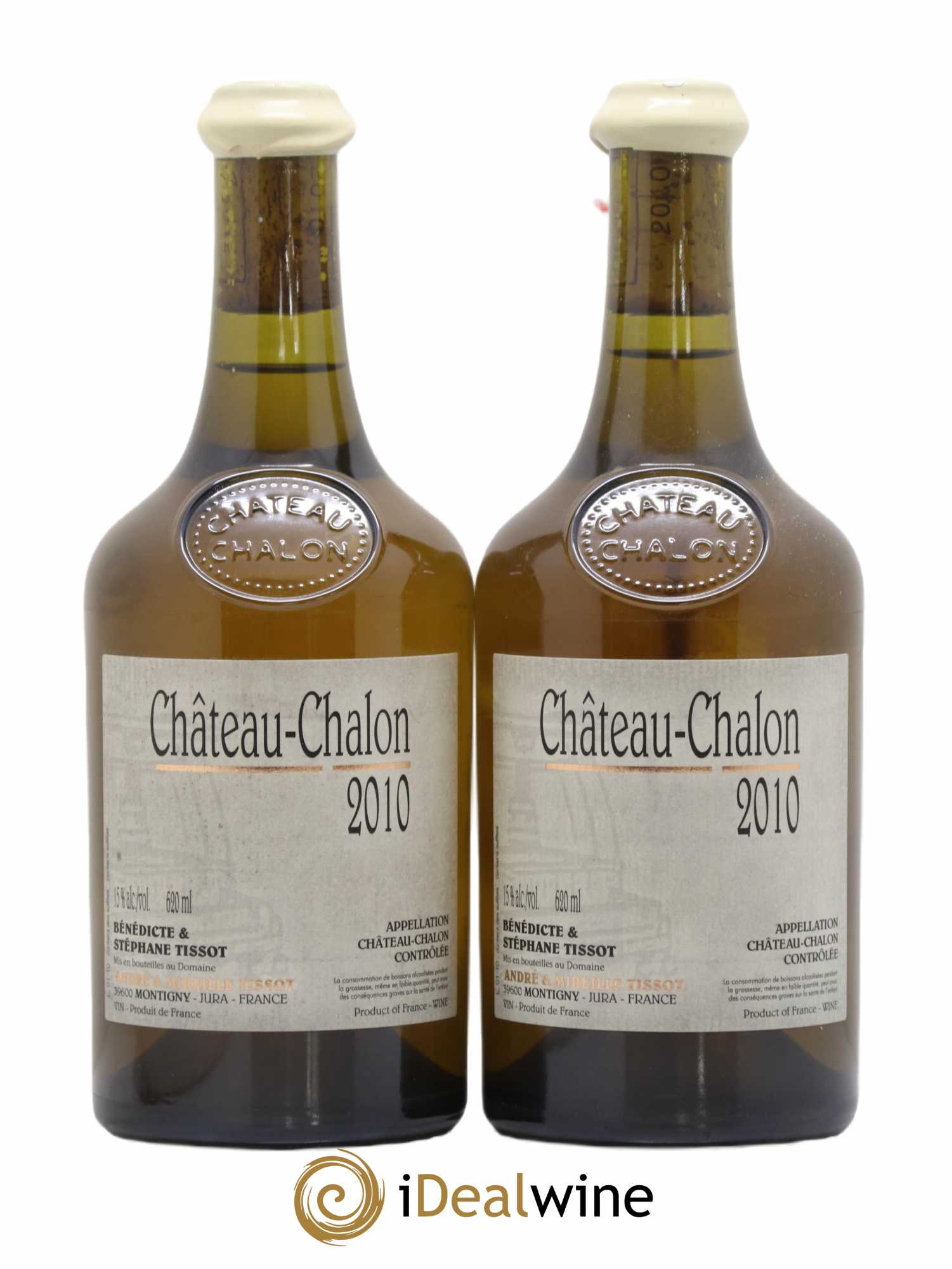 Château-Chalon Bénédicte et Stéphane Tissot J. et M. Tissot 2010 - Posten von 2 Flaschen - 0