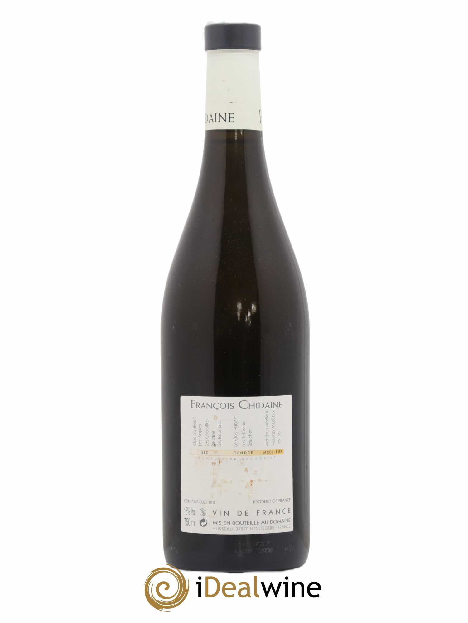 Vin de France Les Argiles François Chidaine 2015 - Lot de 1 bouteille - 1