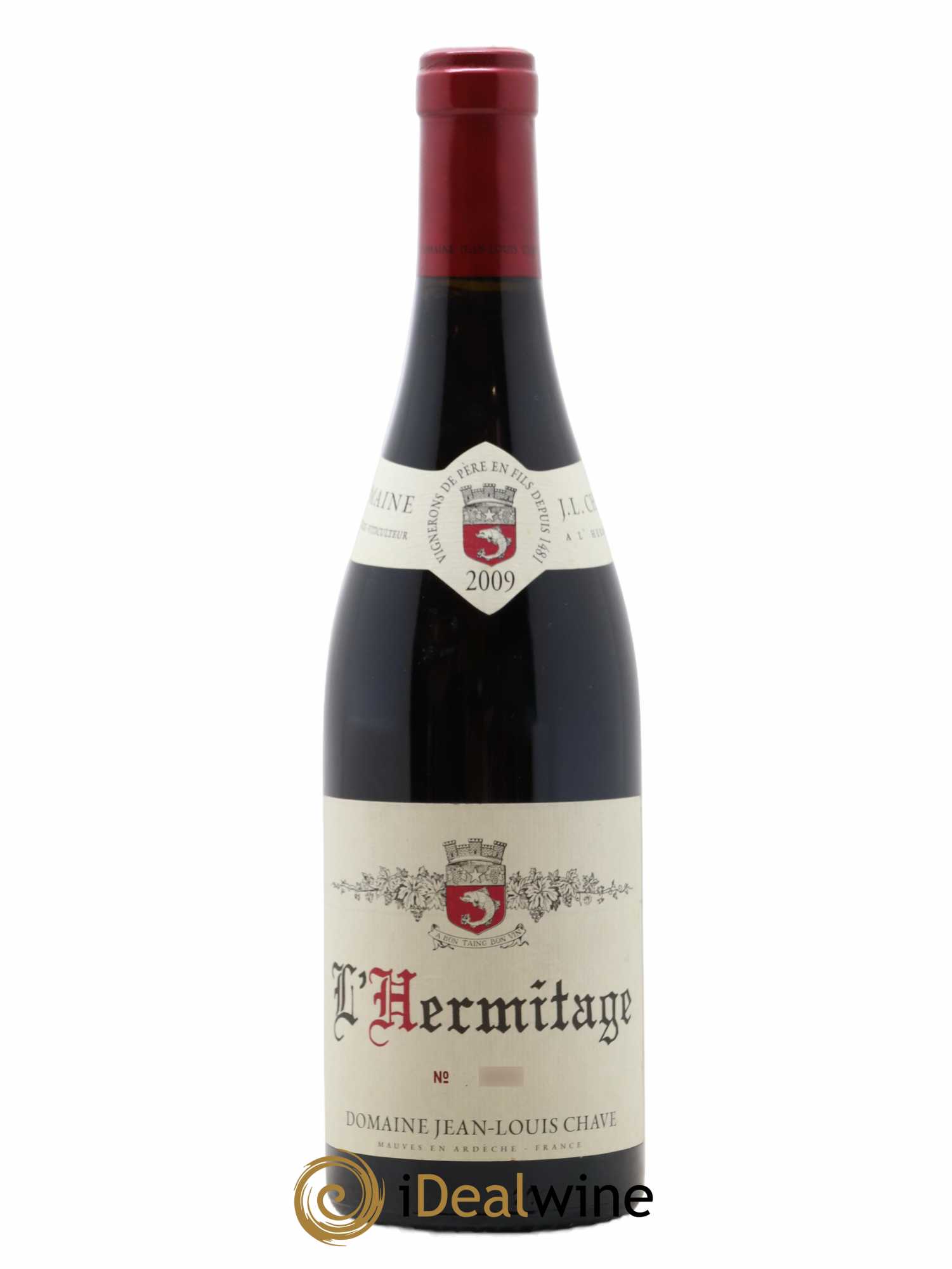 Hermitage Jean-Louis Chave 2009 - Lot de 1 bouteille - 0