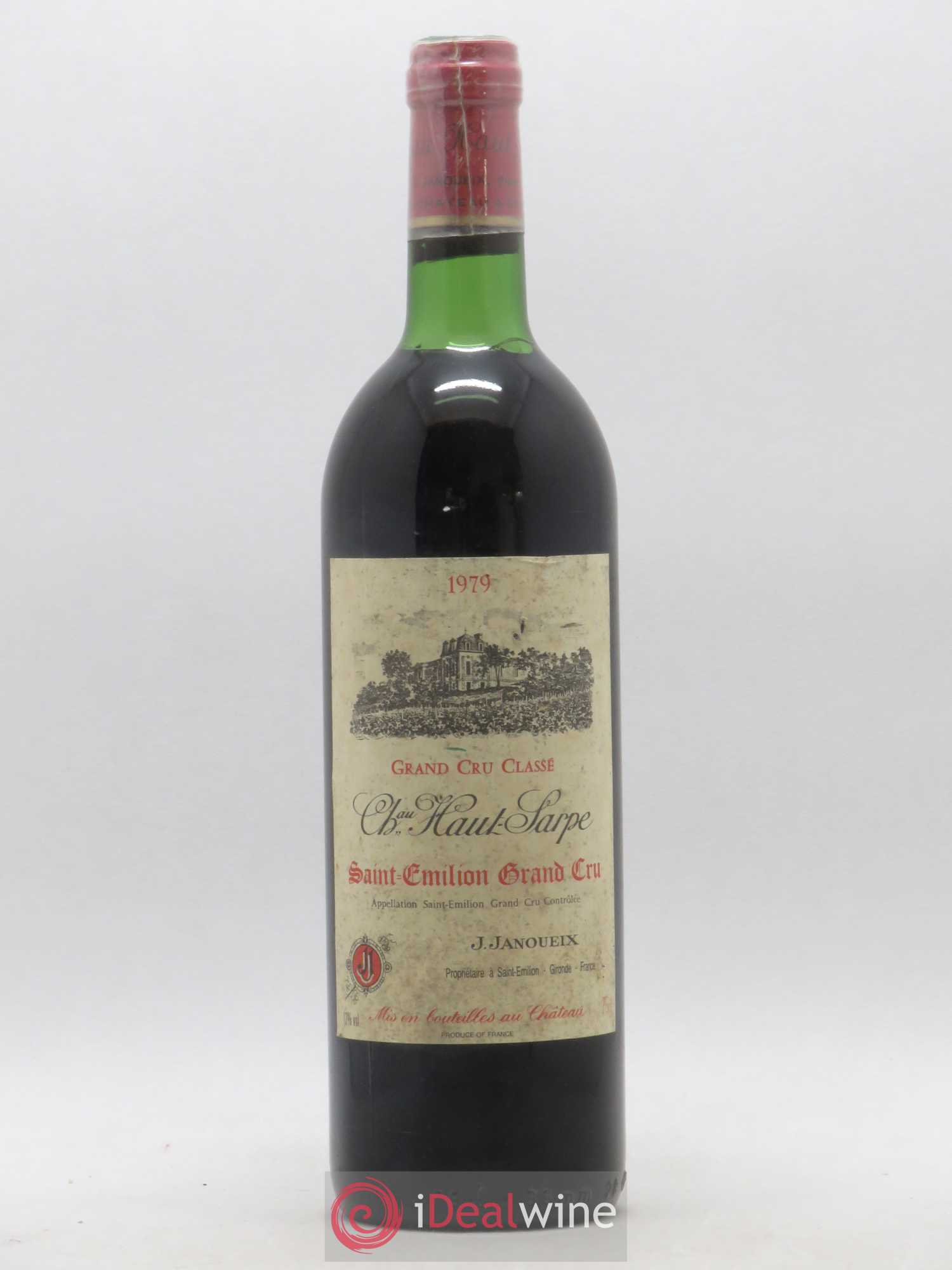 Château Haut Sarpe Grand Cru Classé 1979 - Lot de 1 bouteille - 0