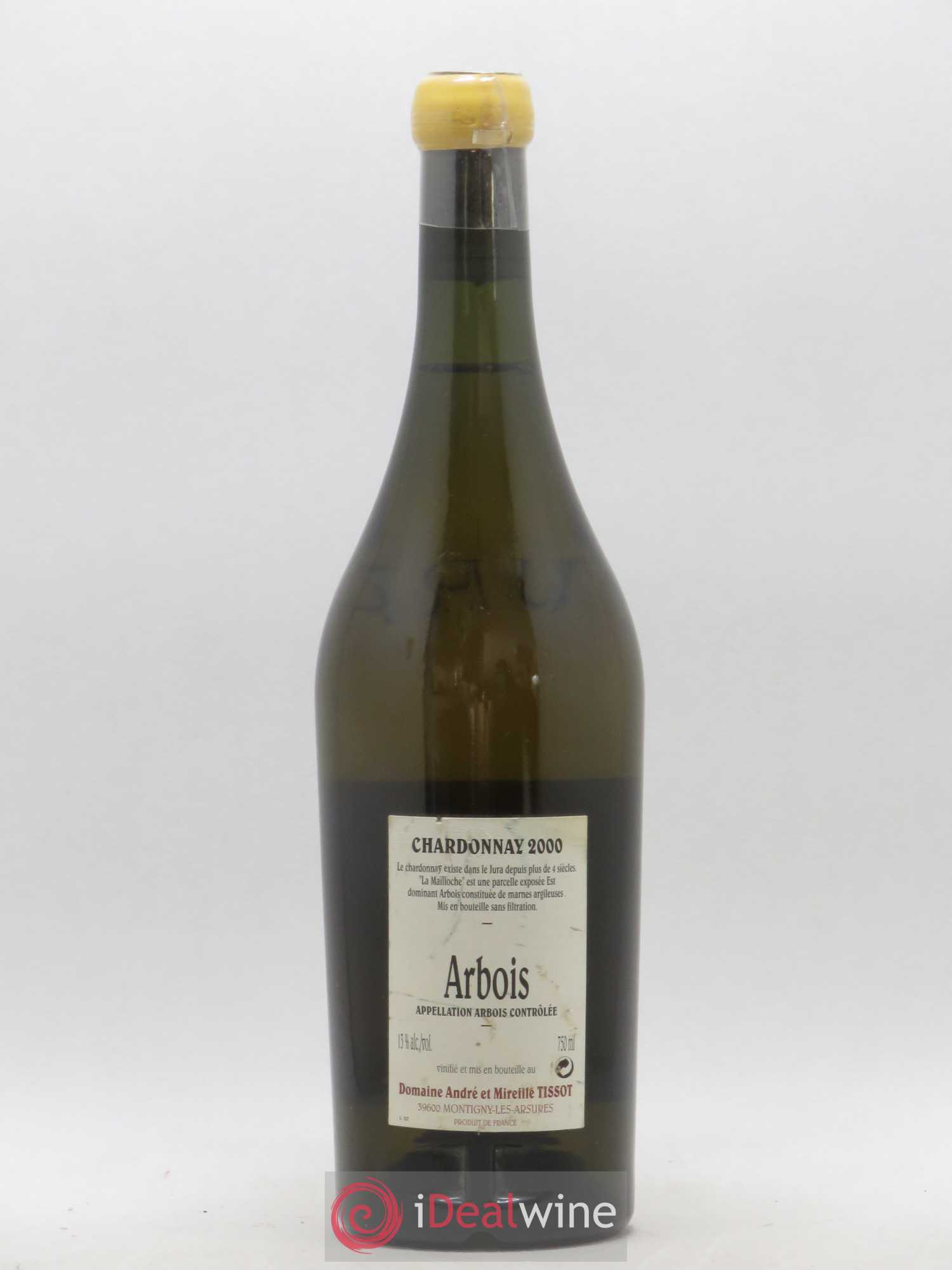 Arbois La Mailloche Bénédicte et Stéphane Tissot 2000 - Lot de 1 bouteille - 1