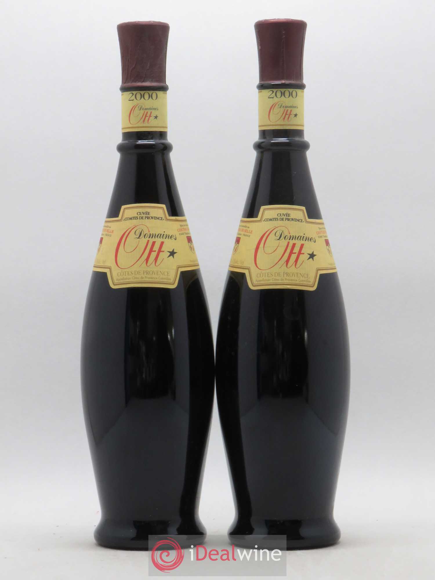 Côtes de Provence Domaine Ott Cuvée Comte de Provence 2000 - Posten von 2 Flaschen - 0