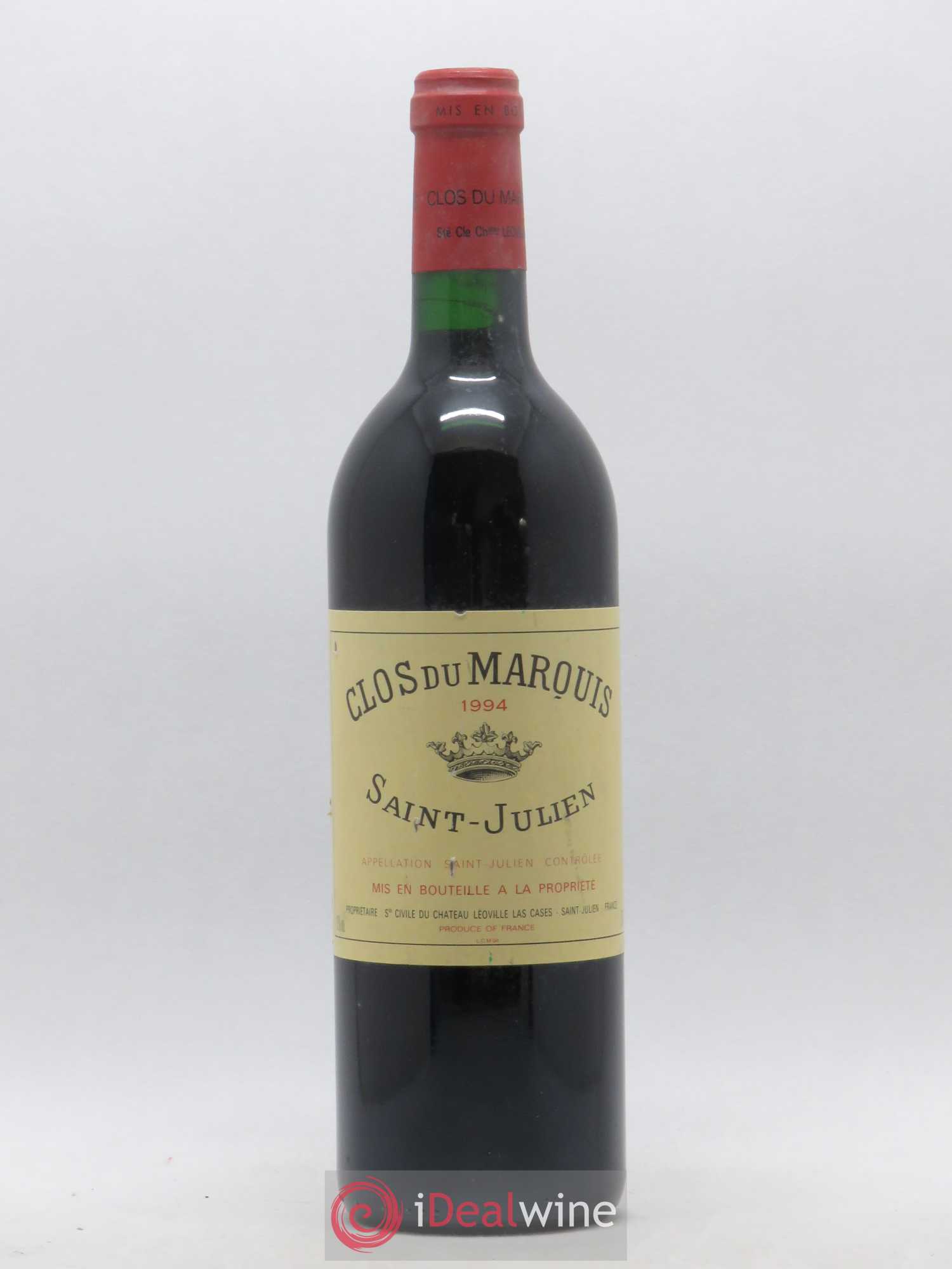 Clos du Marquis 1994 - Lot de 1 bouteille - 0