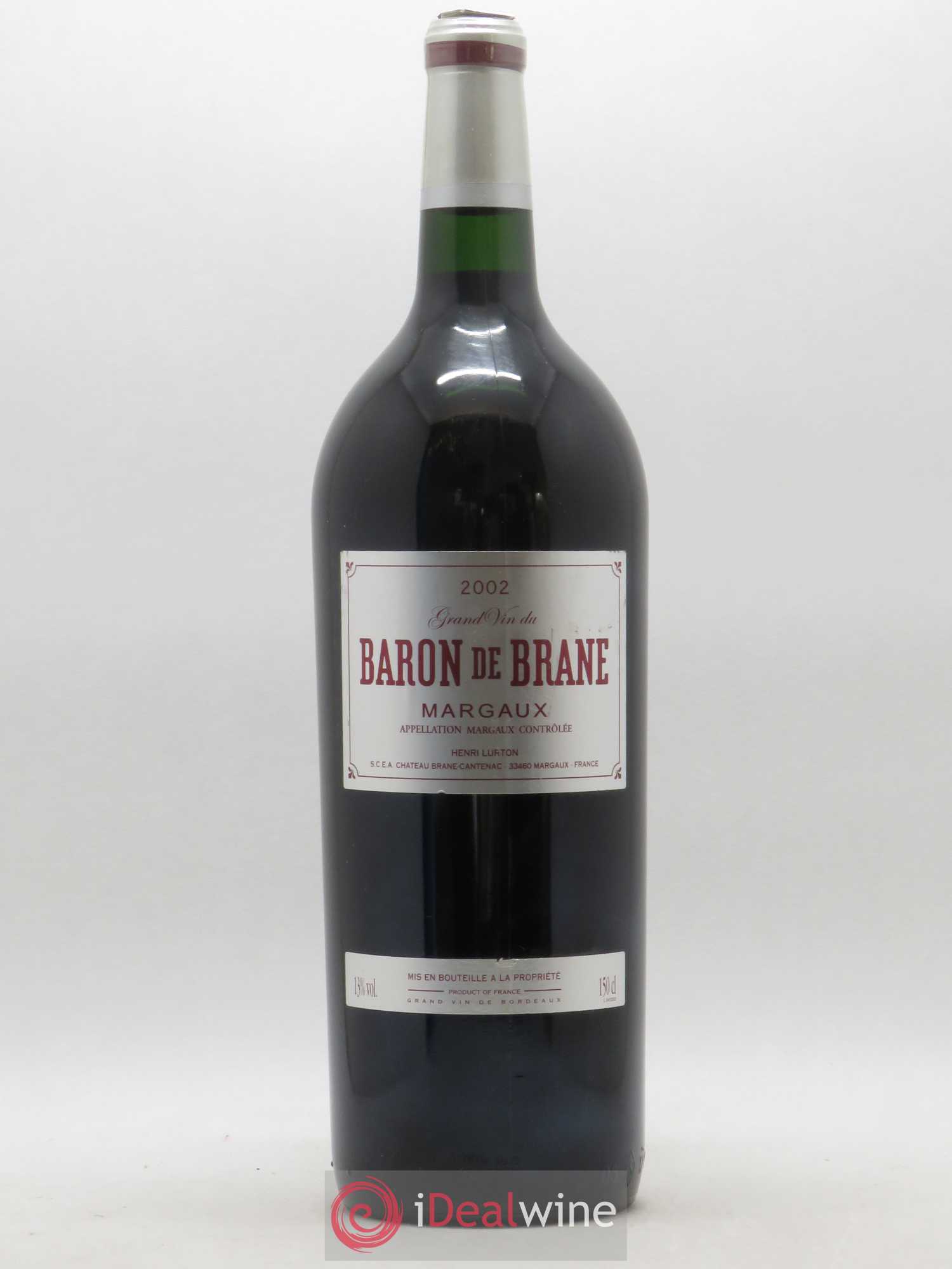 Baron de Brane Second Vin 2002 - Lot de 1 magnum - 0