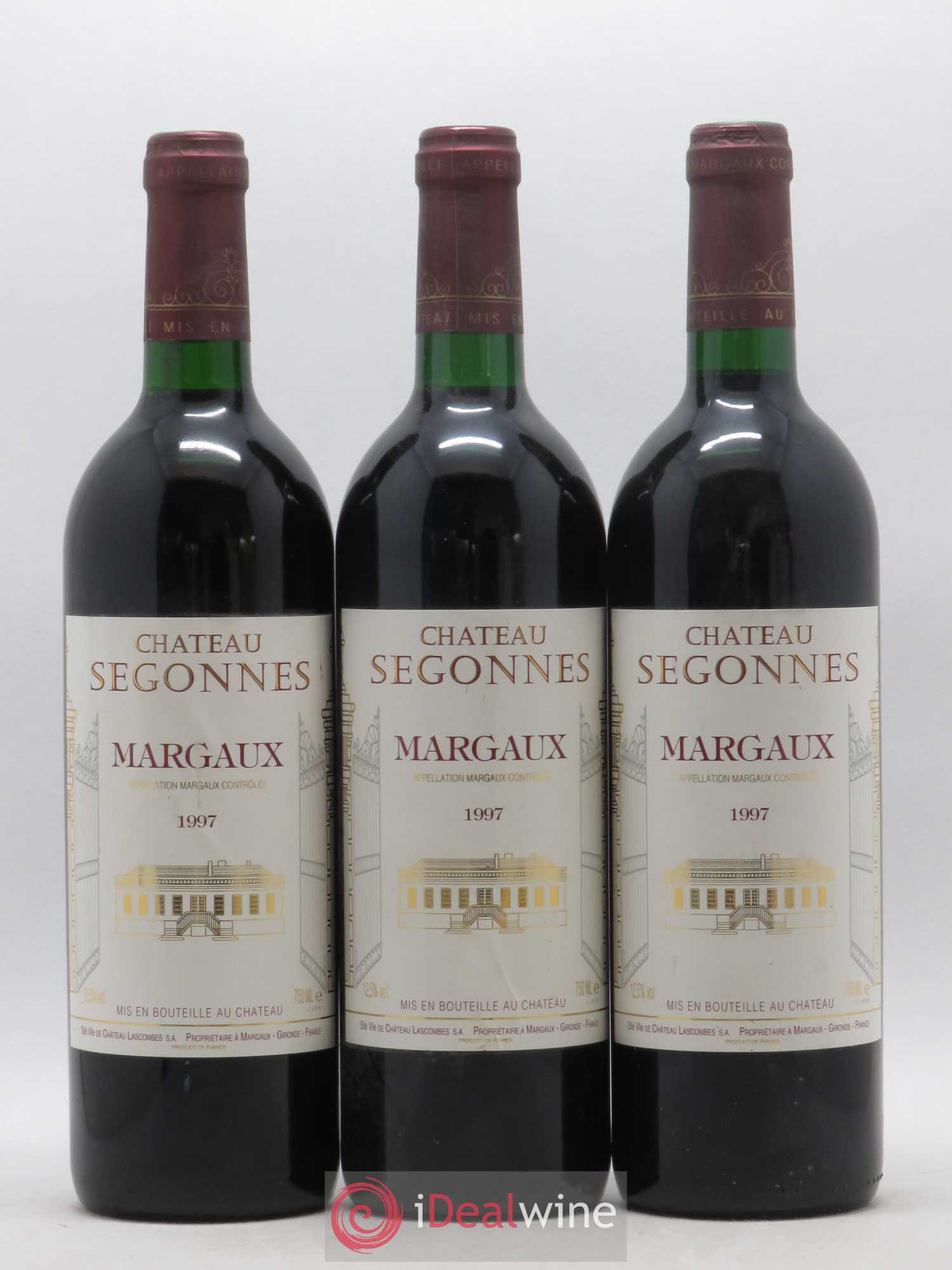 Château Segonnes 1997 - Lot de 6 bouteilles - 1