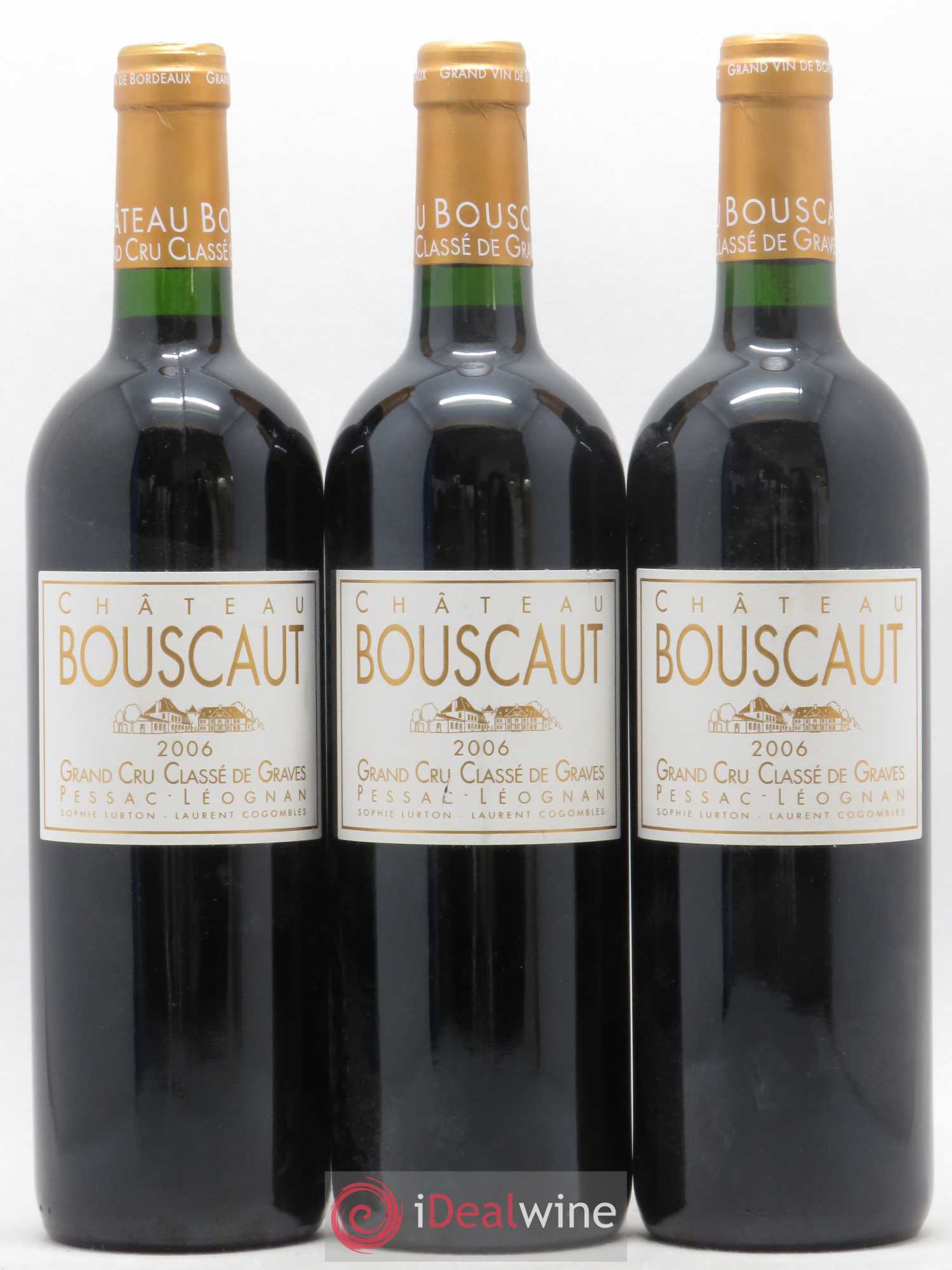 Château Bouscaut Cru Classé de Graves 2006 - Lot de 6 bouteilles - 2