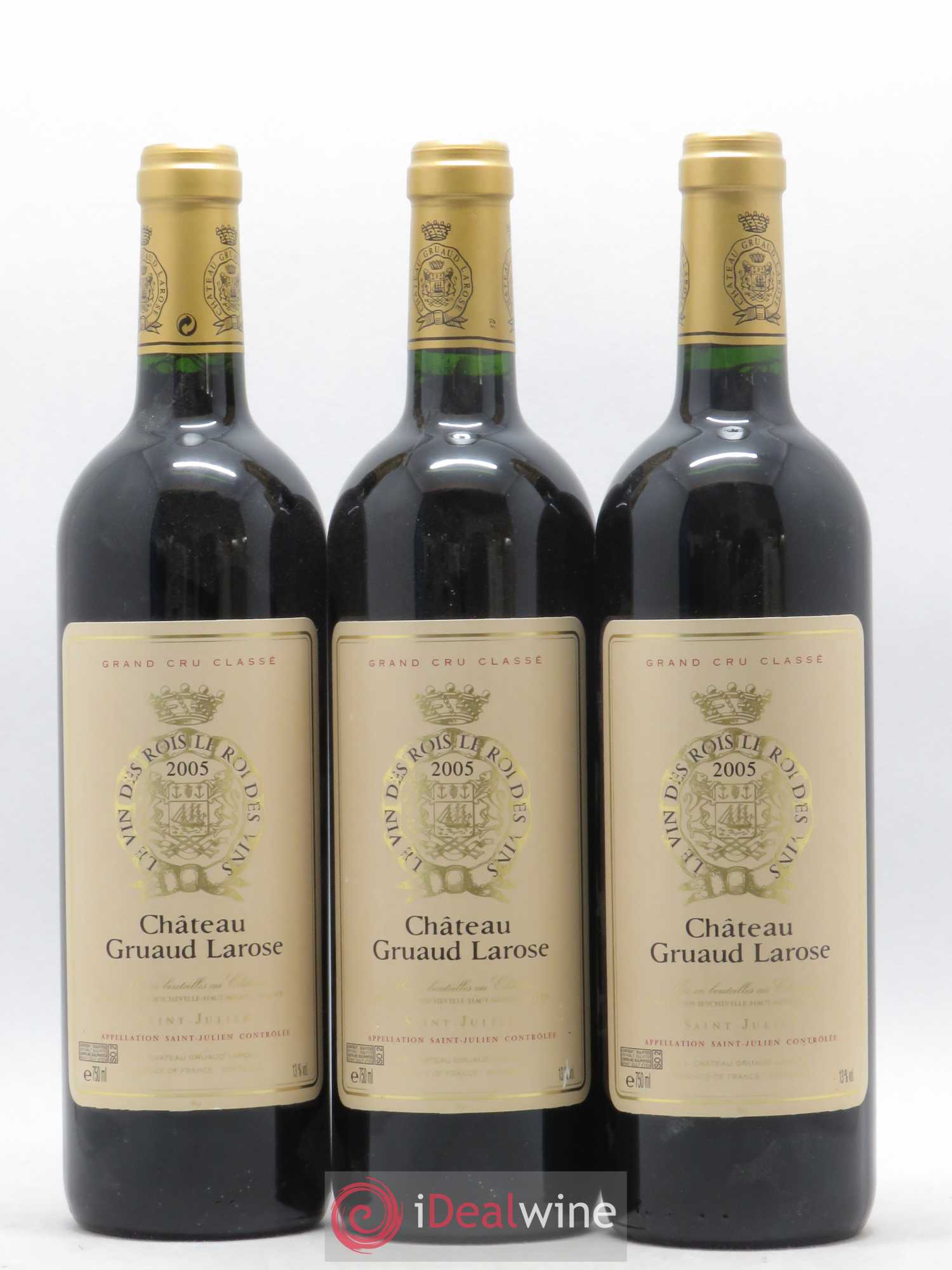 Château Gruaud Larose 2ème Grand Cru Classé 2005 - Lot de 6 bouteilles - 1