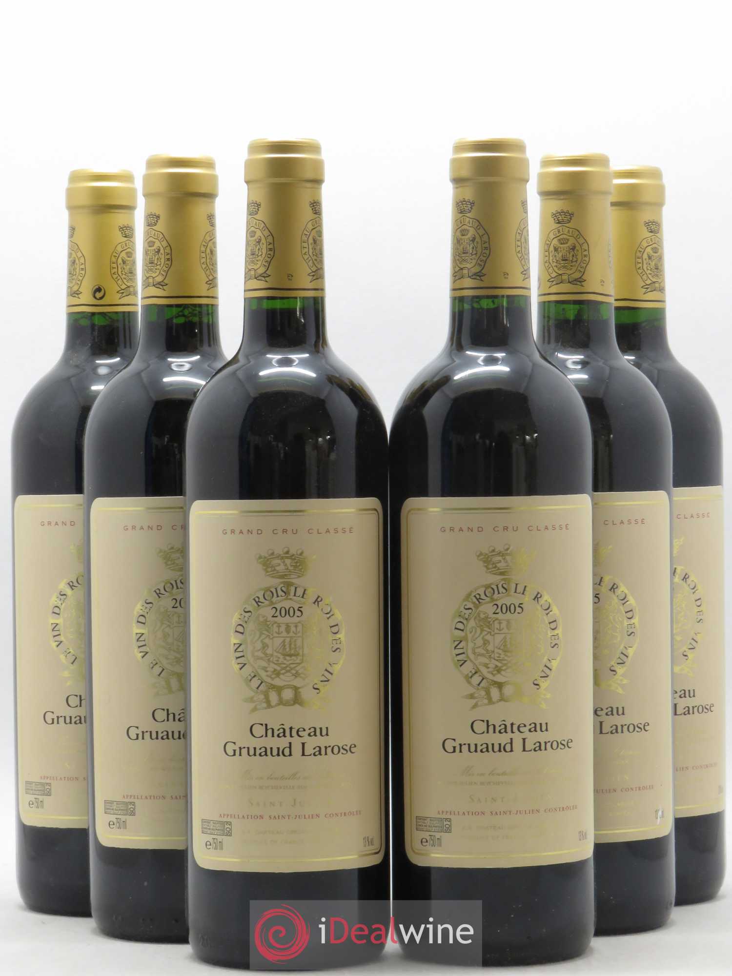 Château Gruaud Larose 2ème Grand Cru Classé 2005 - Lot de 6 bouteilles - 0