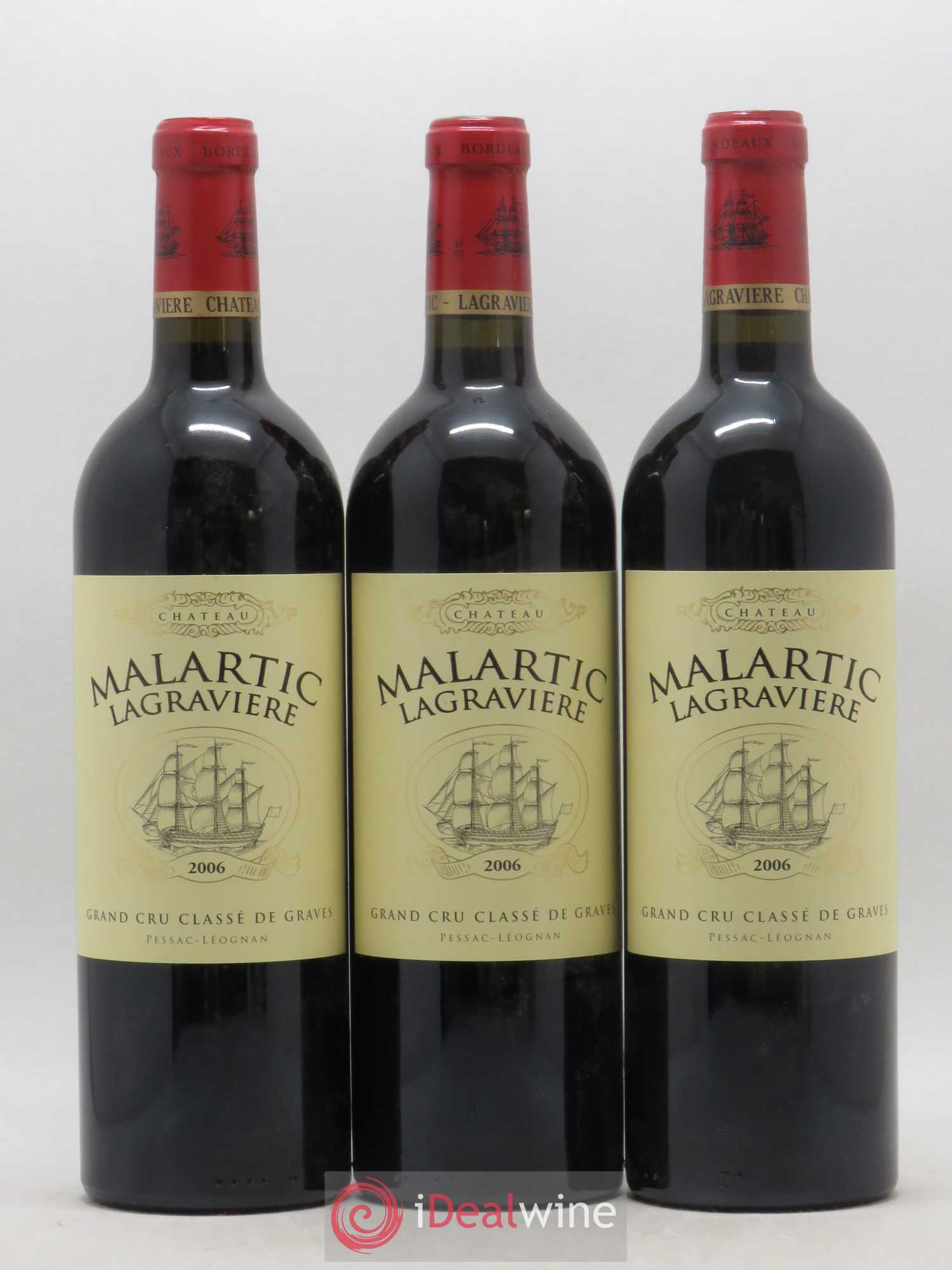 Château Malartic-Lagravière Cru Classé de Graves 2006 - Lot de 6 bouteilles - 2