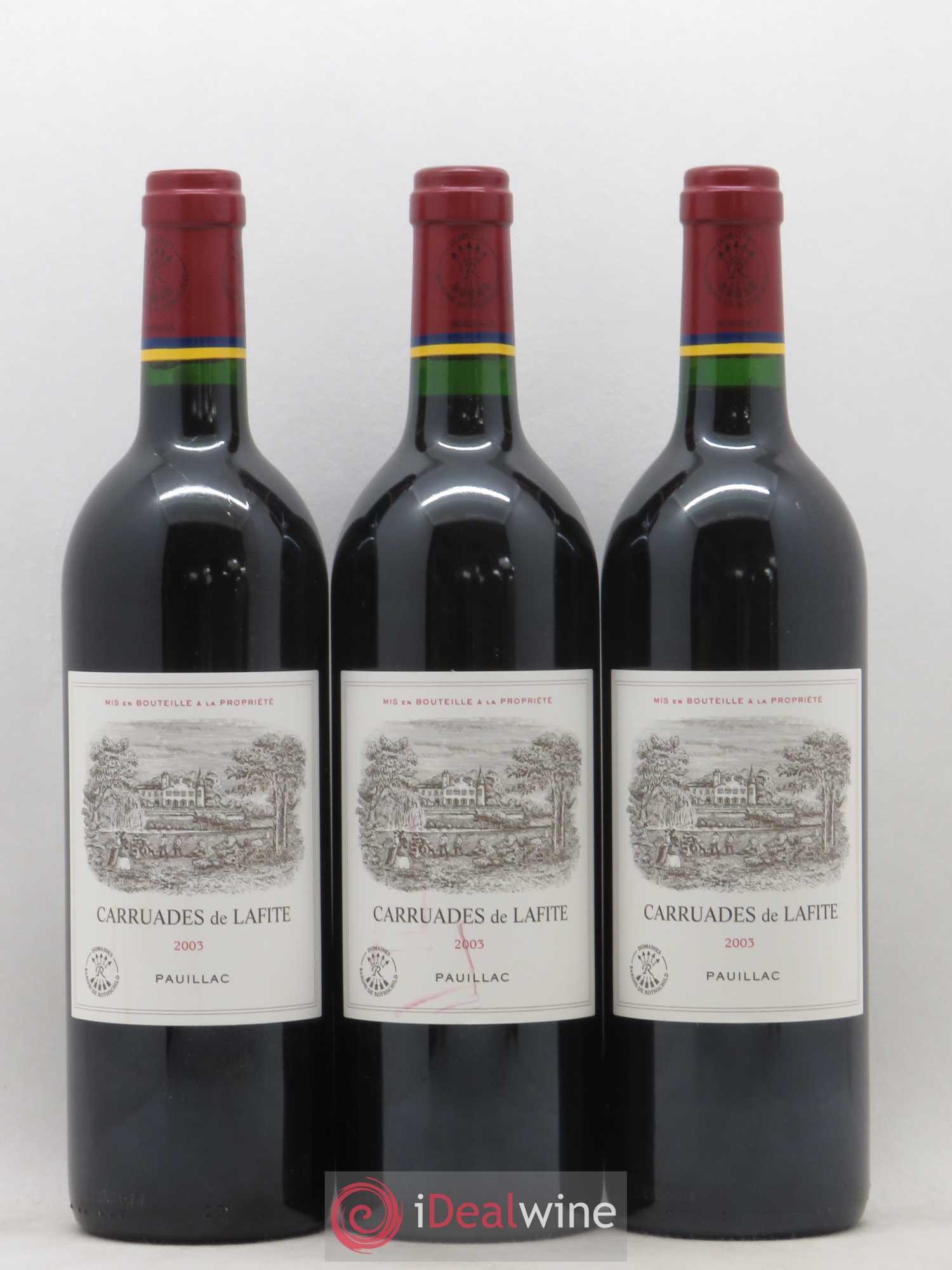 Carruades de Lafite Rothschild Second Vin 2003 - Lot de 6 bouteilles - 3