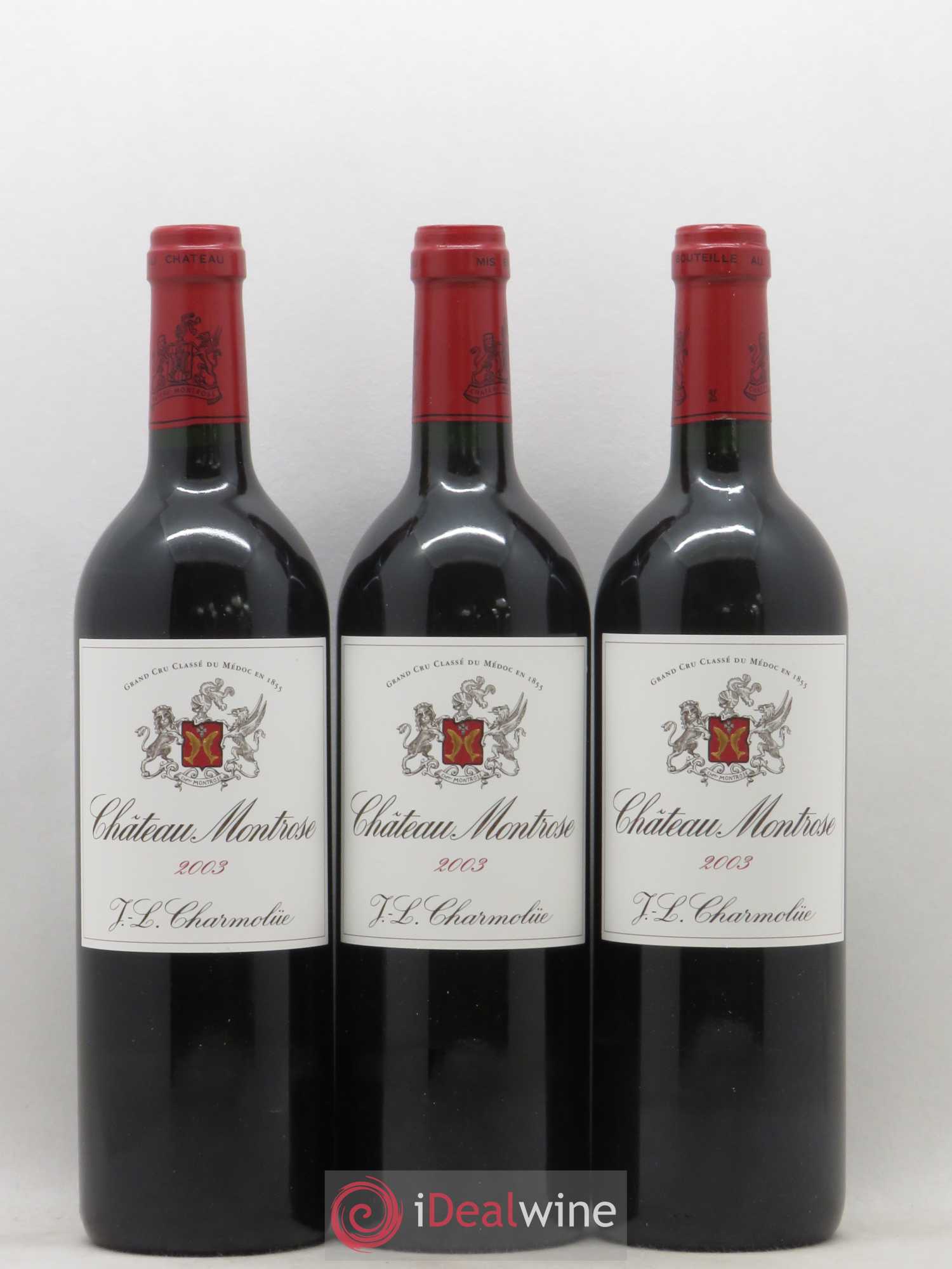 Château Montrose 2ème Grand Cru Classé 2003 - Lot de 12 bouteilles - 1