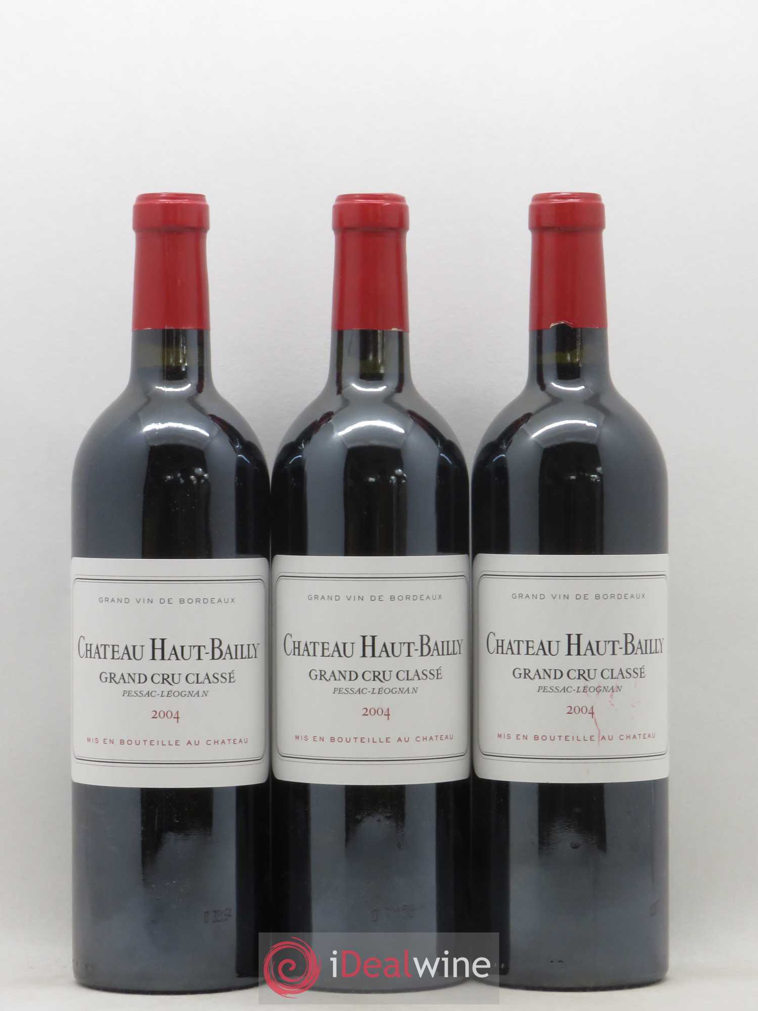 Château Haut-Bailly Cru Classé de Graves 2004 - Lot de 6 bouteilles - 1