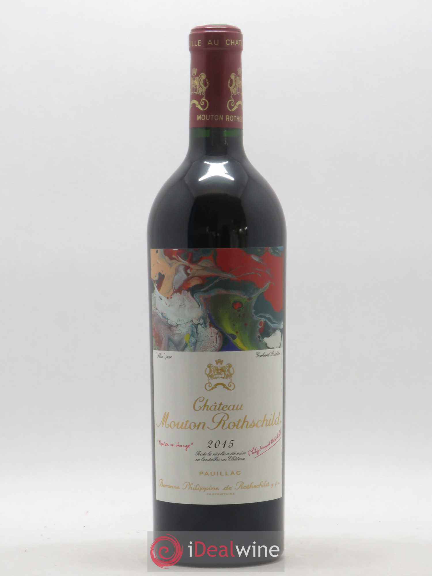 Château Mouton Rothschild 1er Grand Cru Classé 2015 - Lot de 1 bouteille - 0