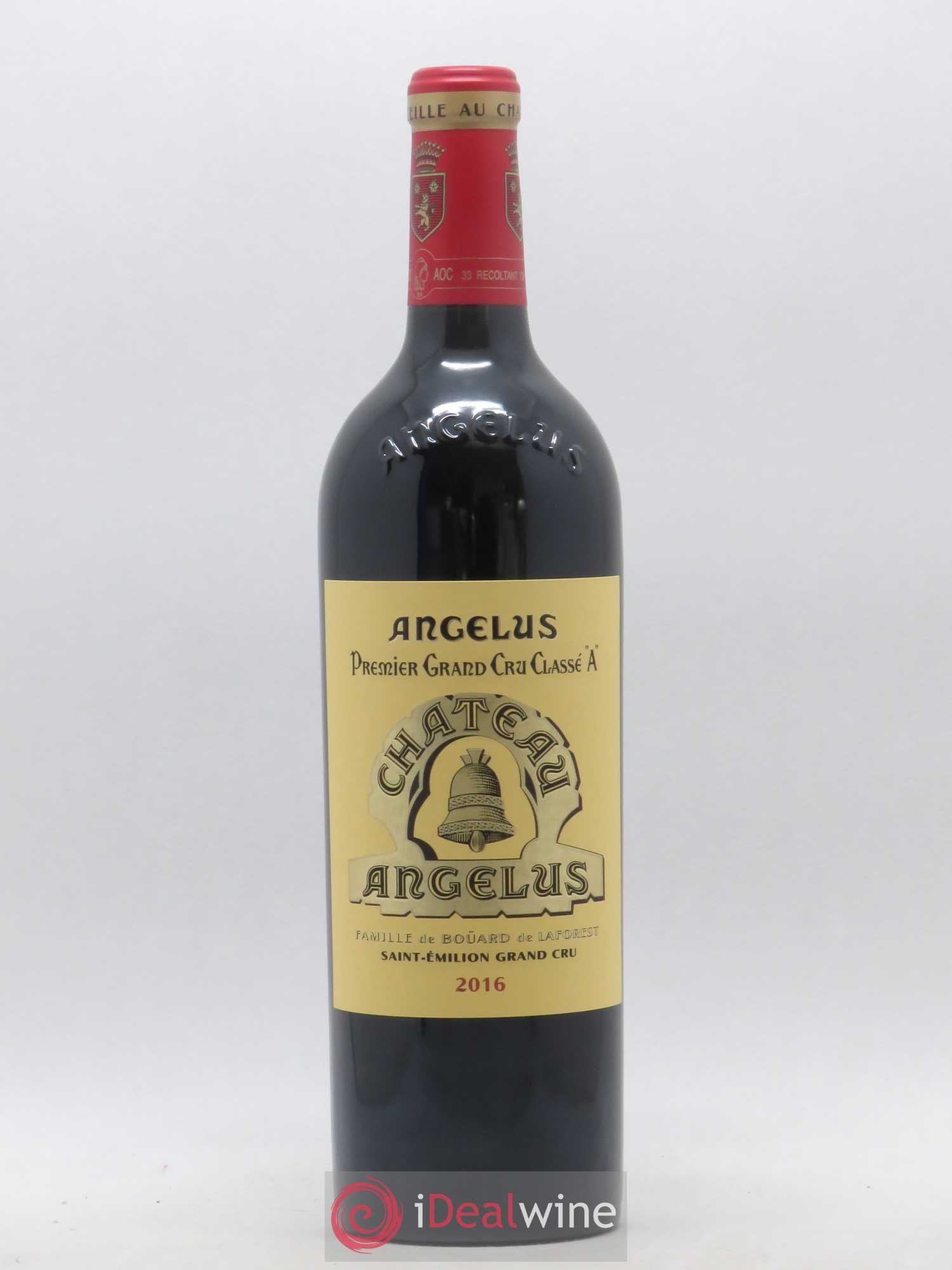 Château Angélus 1er Grand Cru Classé A 2016 - Lot de 1 bouteille - 0