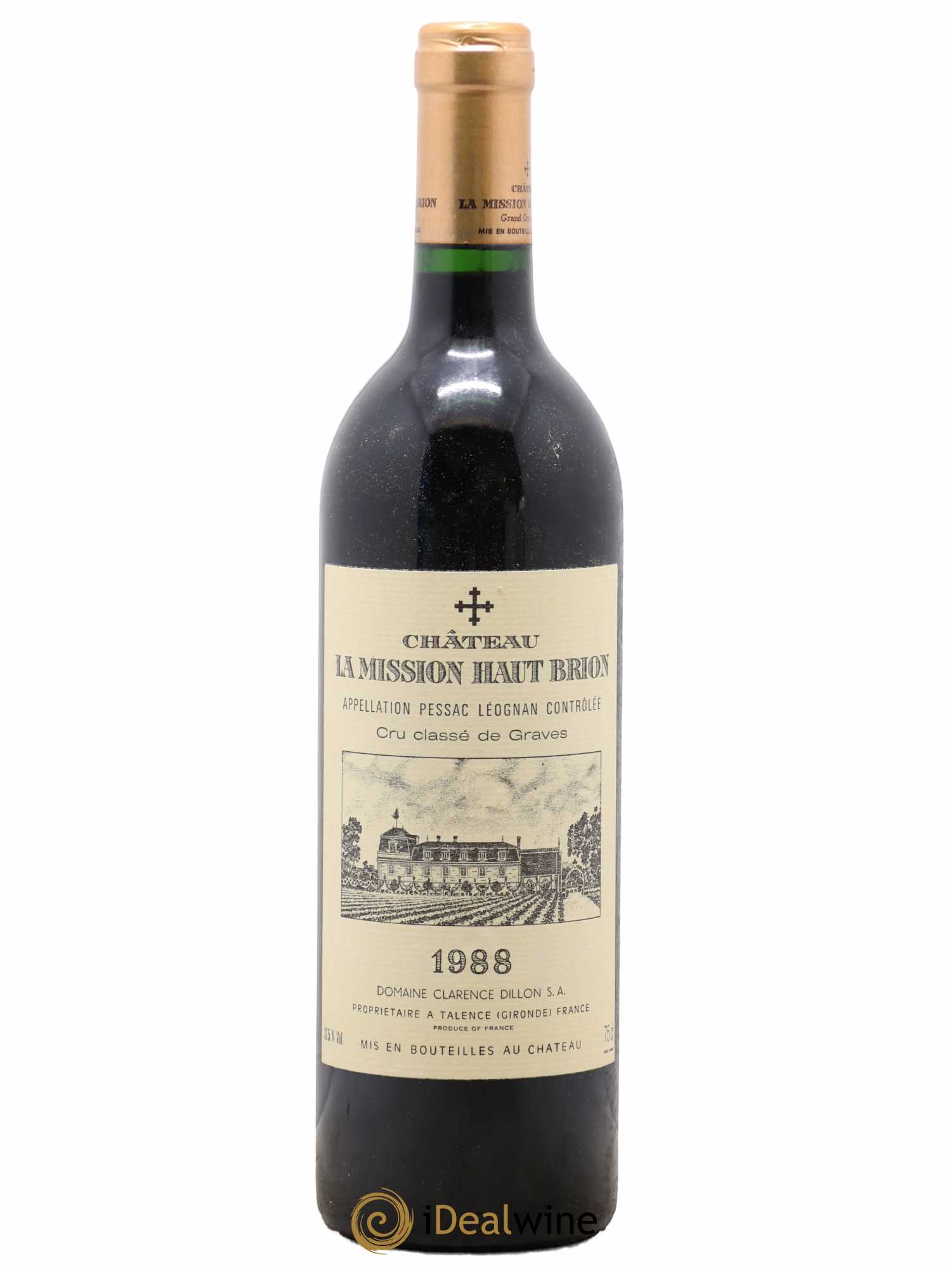 Château la Mission Haut-Brion Cru Classé de Graves 1988 - Lotto di 1 bottiglia - 0