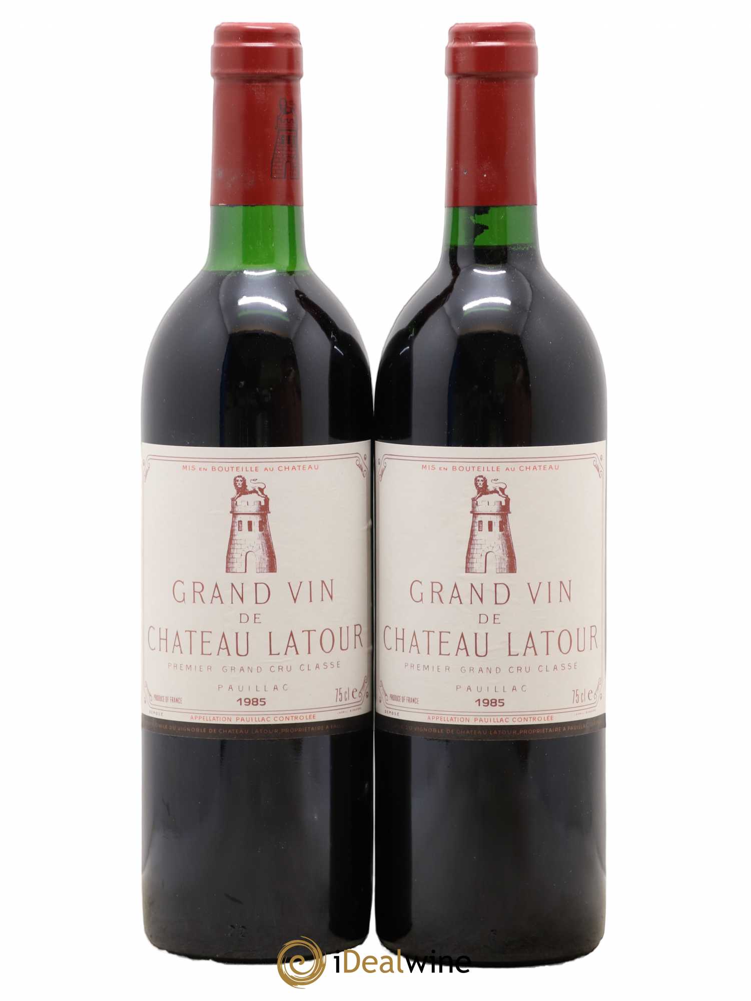 Château Latour 1er Grand Cru Classé 1985 - Lot de 2 bouteilles - 0