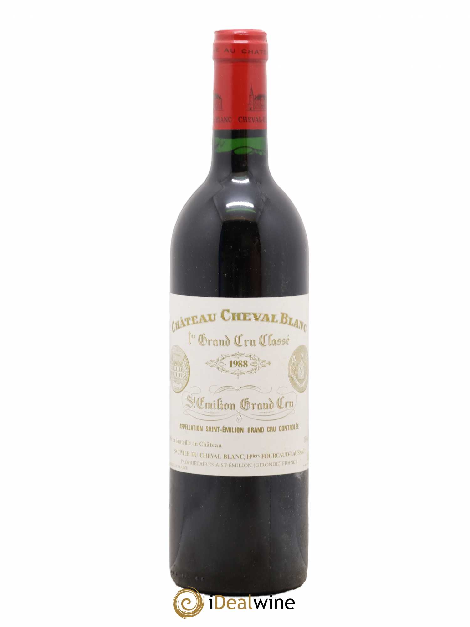 Château Cheval Blanc 1er Grand Cru Classé A 1988 - Lot de 1 bouteille - 0