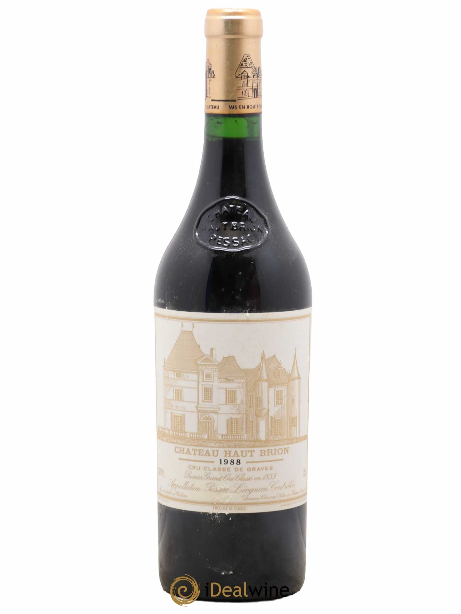Château Haut Brion 1er Grand Cru Classé 1988 - Lot de 1 bouteille - 0