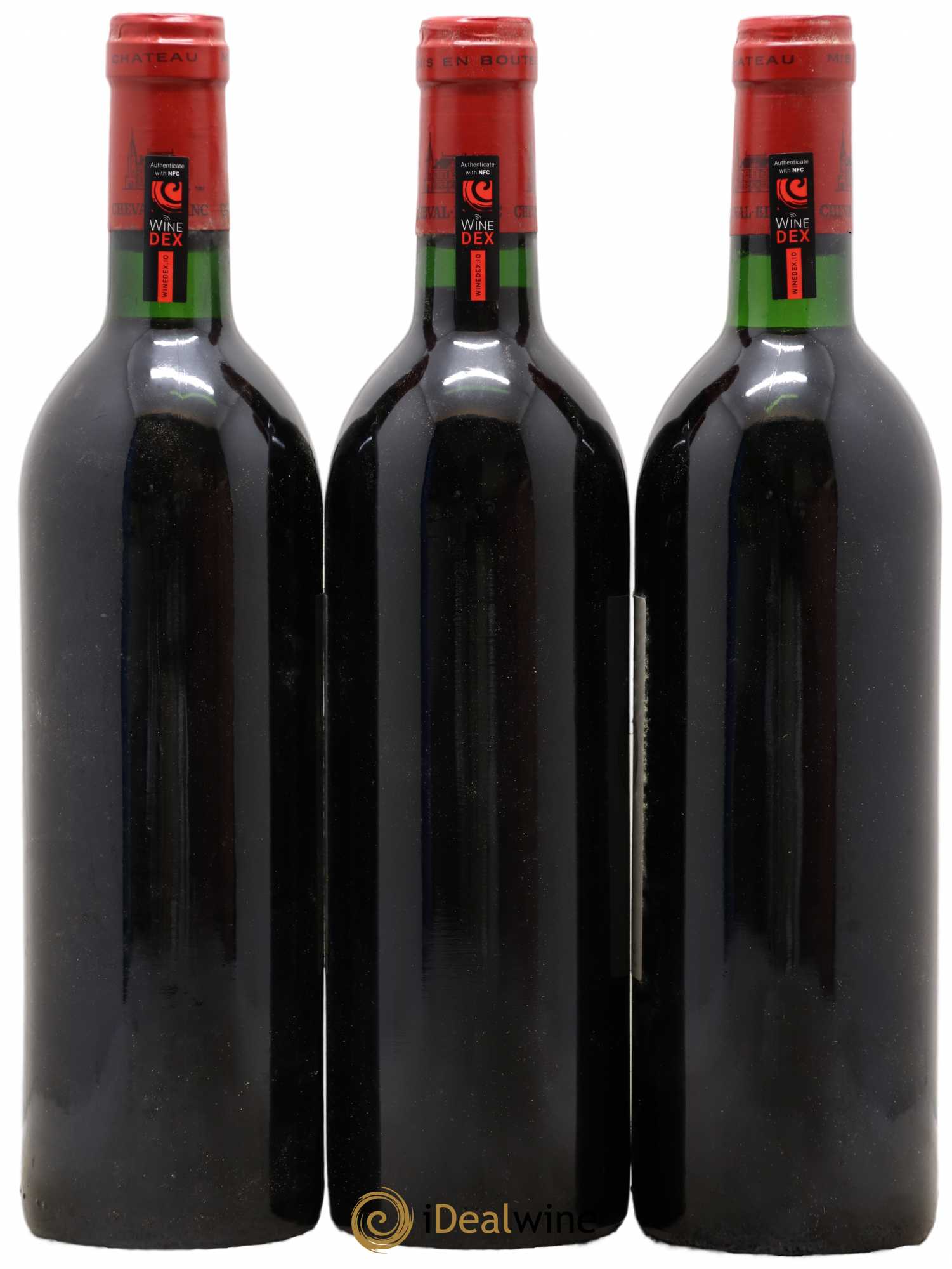 Château Cheval Blanc 1er Grand Cru Classé A 1985 - Lot de 3 bouteilles - 1