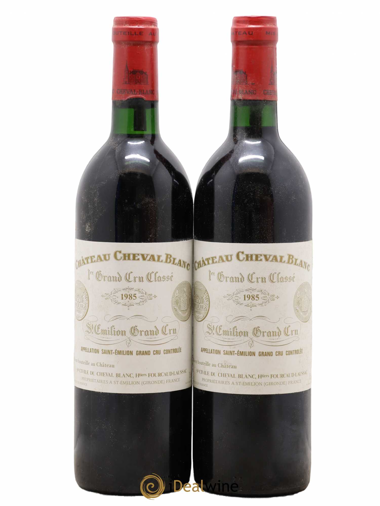 Château Cheval Blanc 1er Grand Cru Classé A 1985 - Lot de 2 bouteilles - 0