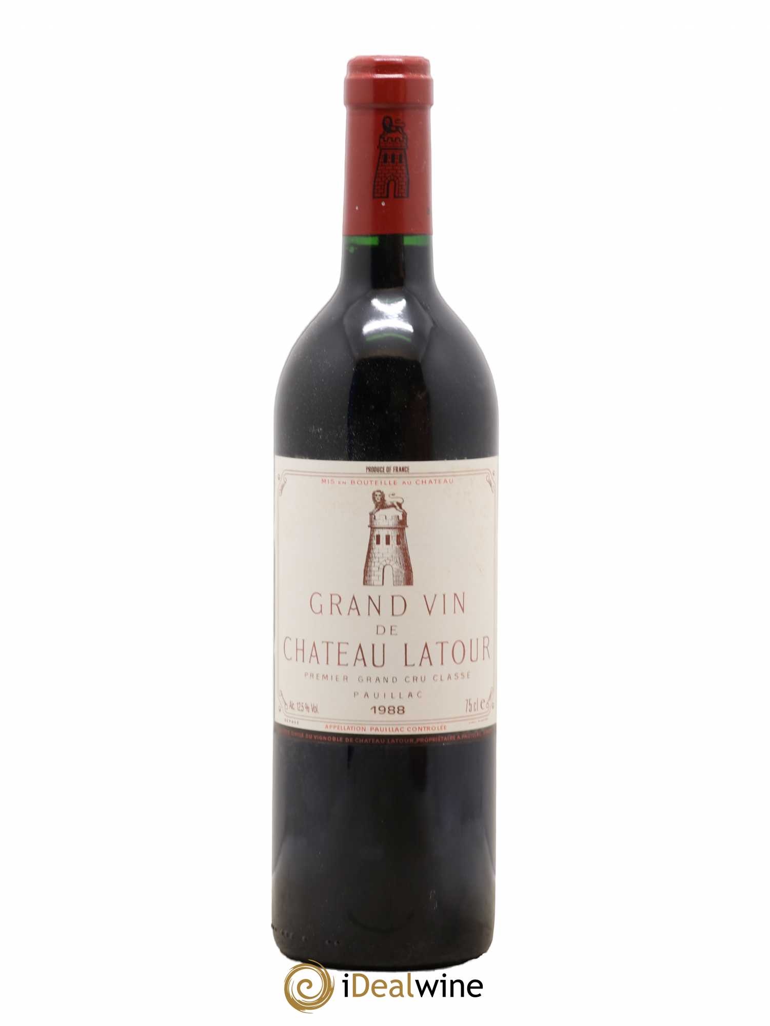 Château Latour 1er Grand Cru Classé 1988 - Lot de 1 bouteille - 0
