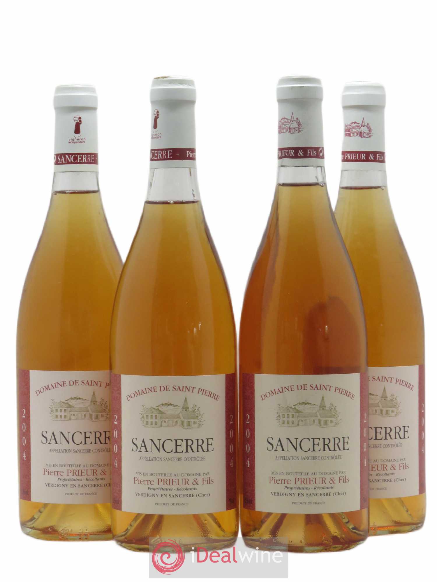 Sancerre Domaine de Saint Pierre Pierre Prieur 2004 - Posten von 4 Flaschen - 0