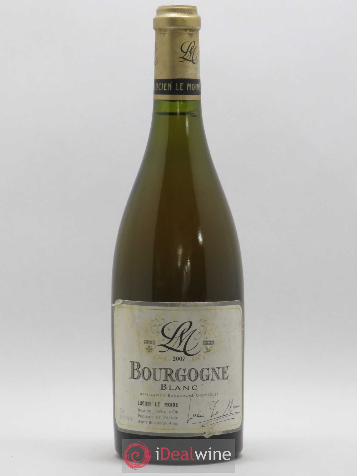 Bourgogne Lucien Lemoine 2007 - Lot de 1 bouteille - 0