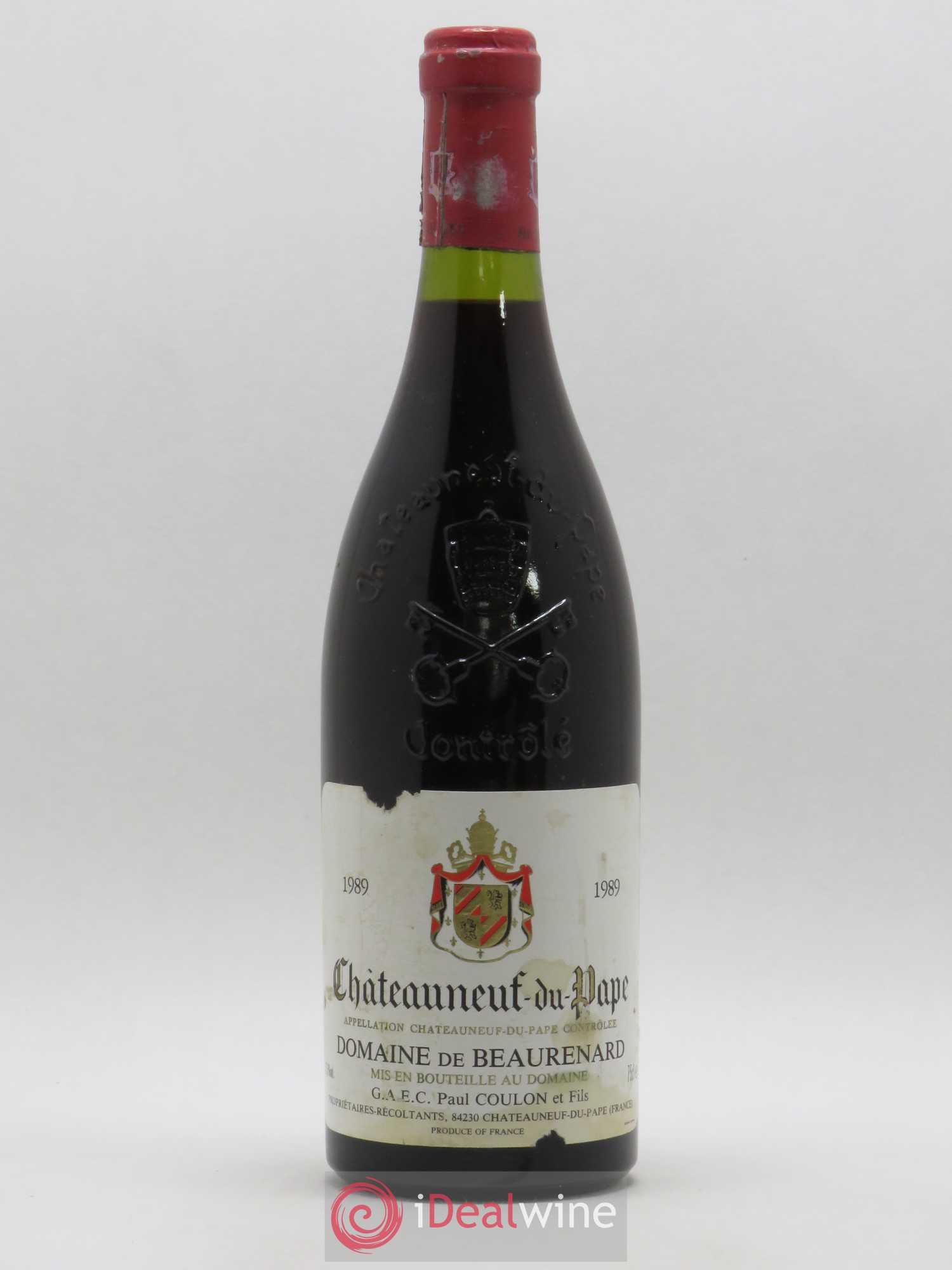 Châteauneuf-du-Pape Beaurenard (Domaine de) 1989 - Lot de 1 bouteille - 0