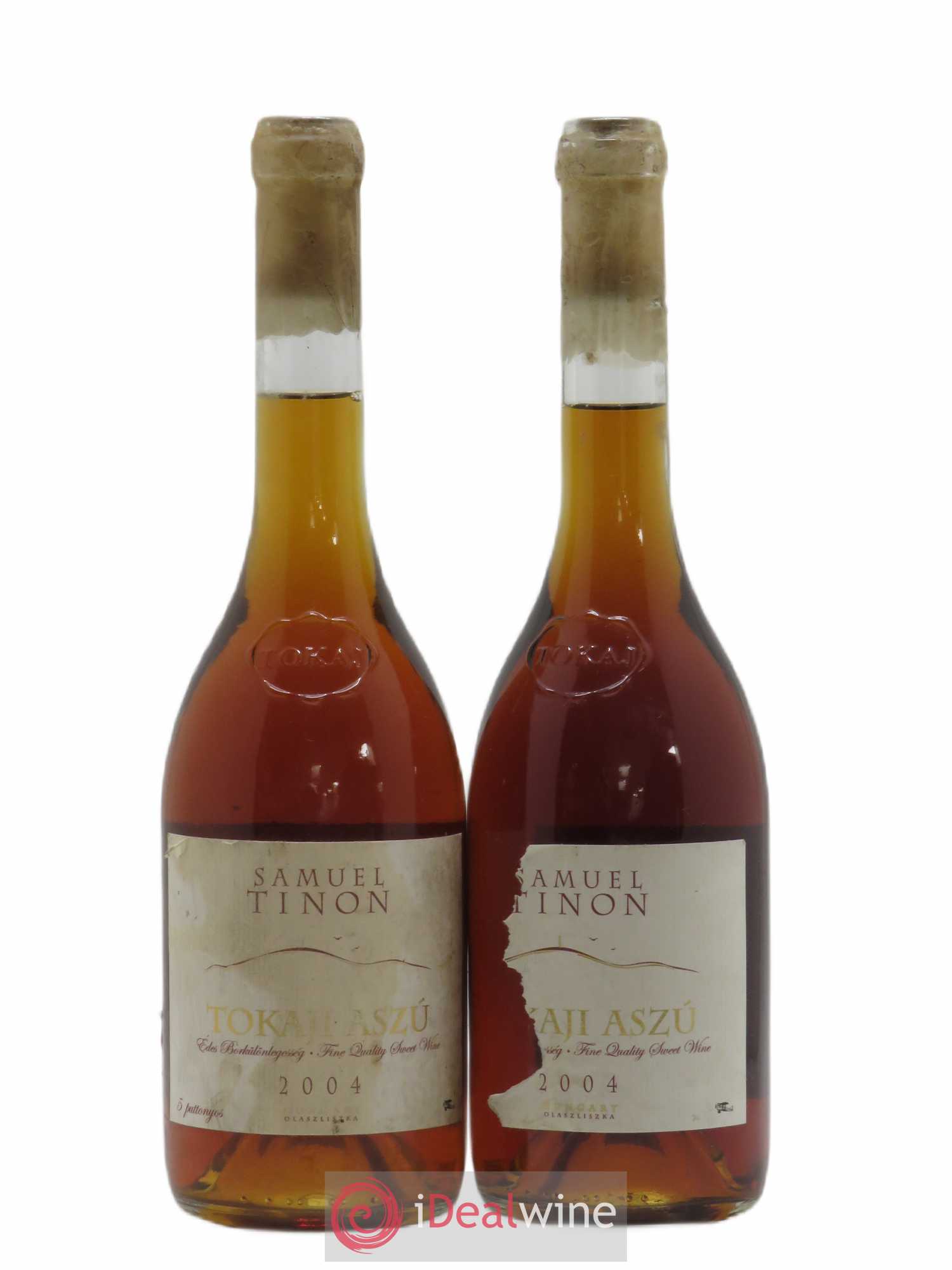 Tokaji Aszu 5 Puttonyos Samuel Tinon 50cl 2004 - Lotto di 2 bottiglie - 0