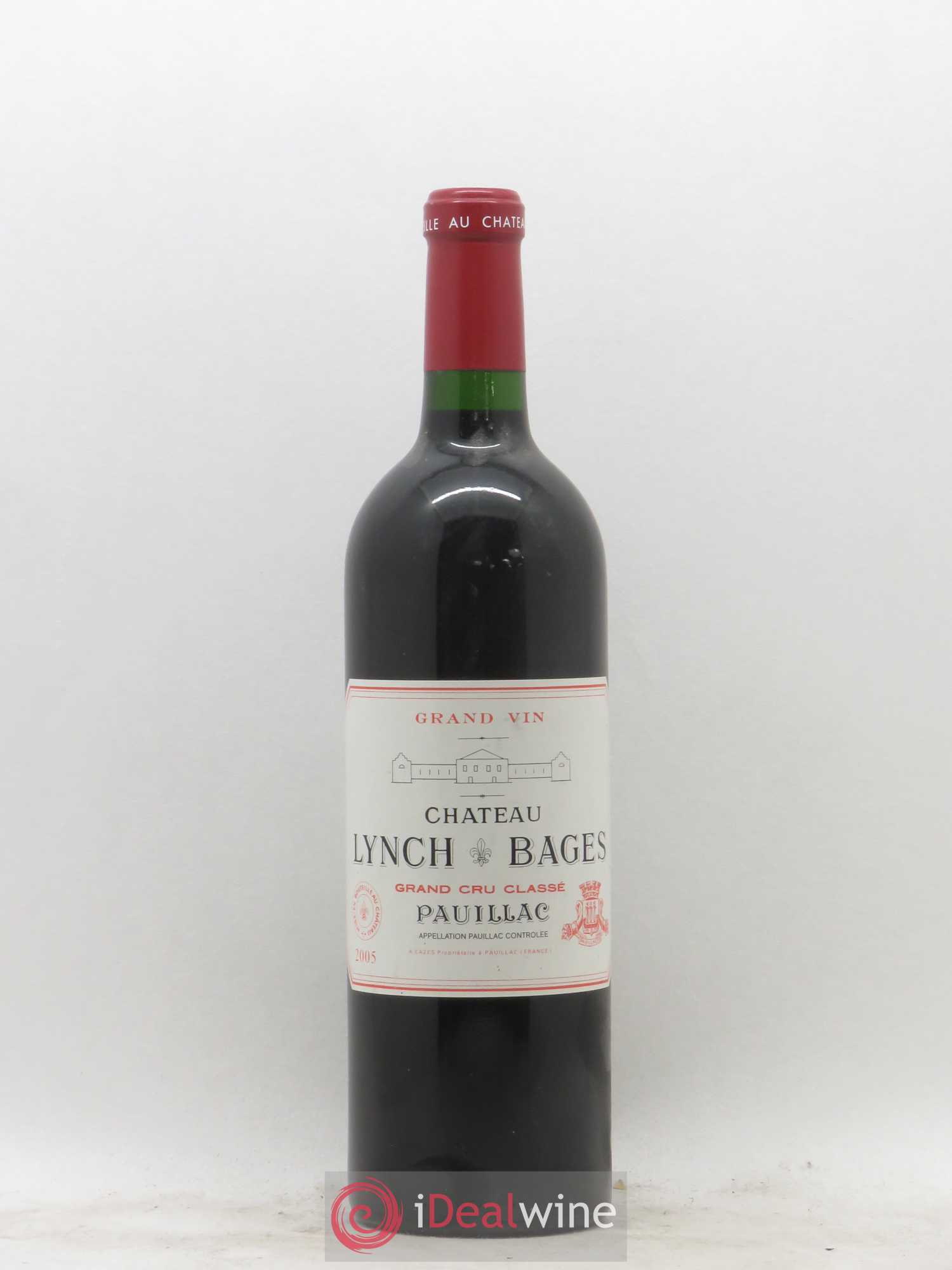 Château Lynch Bages 5ème Grand Cru Classé 2005 - Lot de 1 bouteille - 0