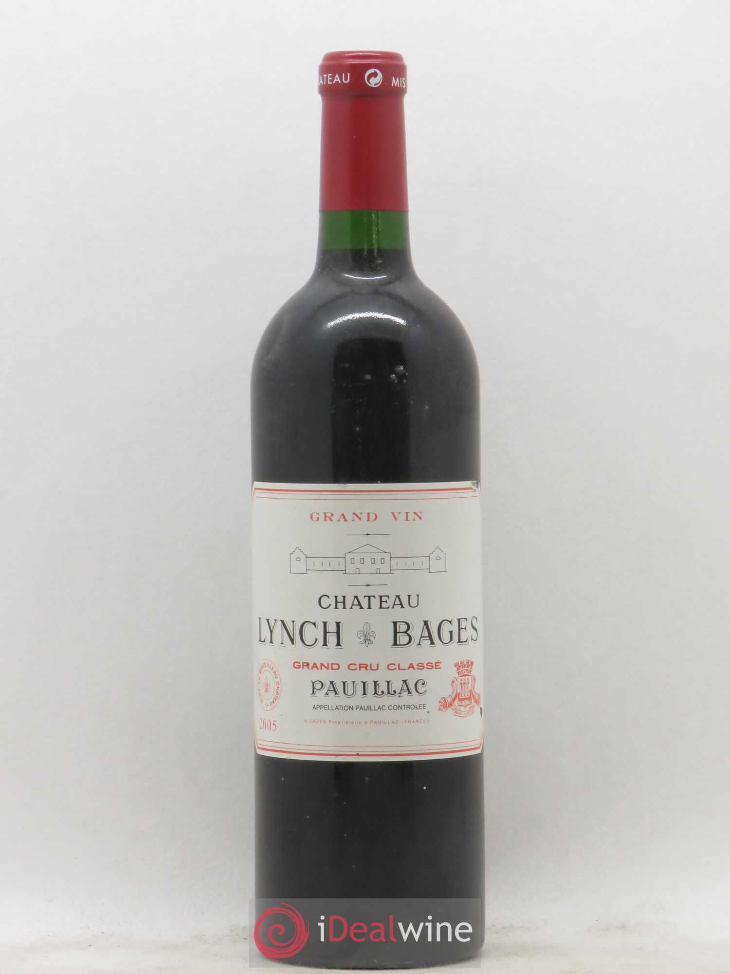 Château Lynch Bages 5ème Grand Cru Classé 2005 - Lot de 1 bouteille - 0