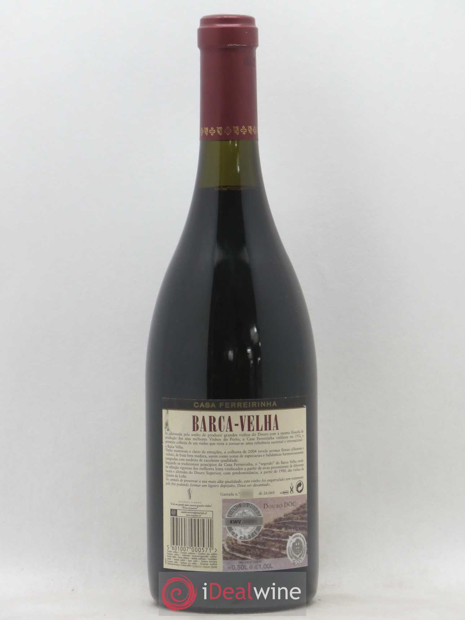 Douro Barca-Velha Casa Ferreirinha 2004 - Lotto di 1 bottiglia - 1