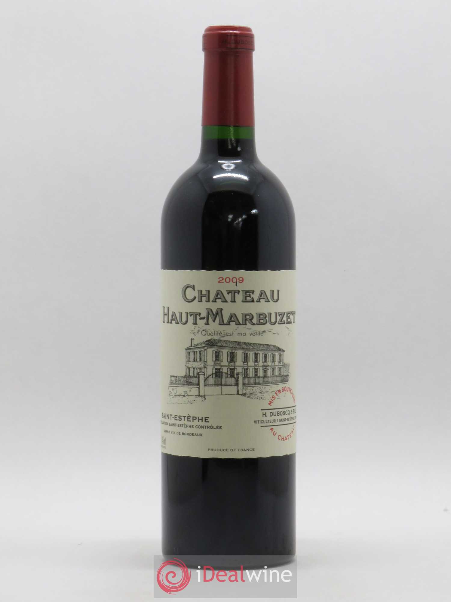Château Haut Marbuzet 2009 - Lot de 1 bouteille - 0