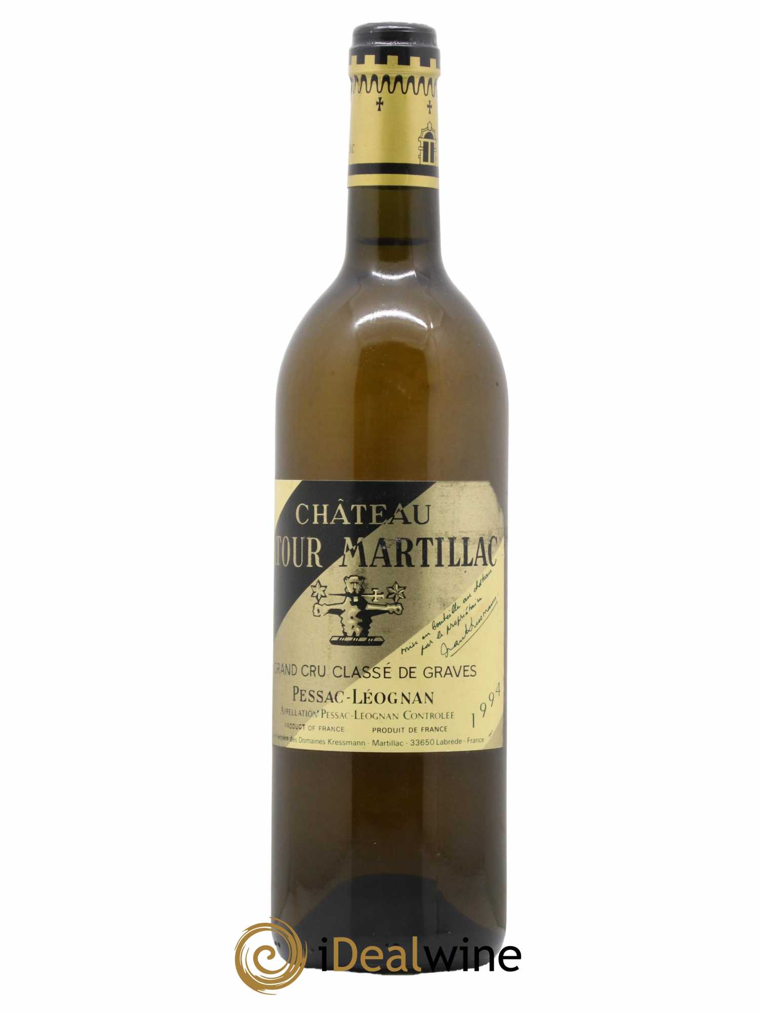Château Latour-Martillac Cru Classé de Graves 1994 - Lot de 1 bouteille - 0