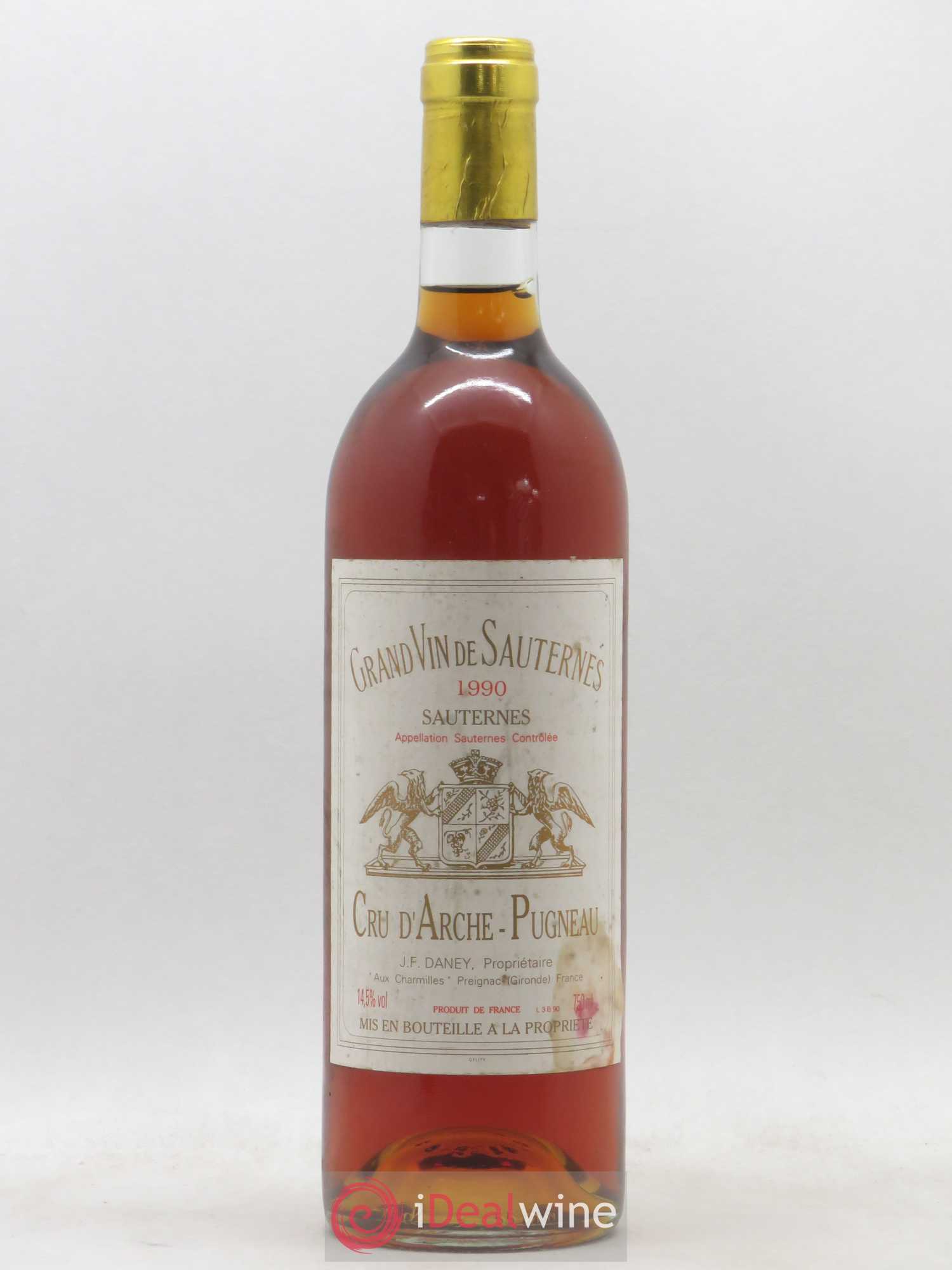 Cru d'Arche-Pugneau 1990 - Posten von 1 Flasche - 0