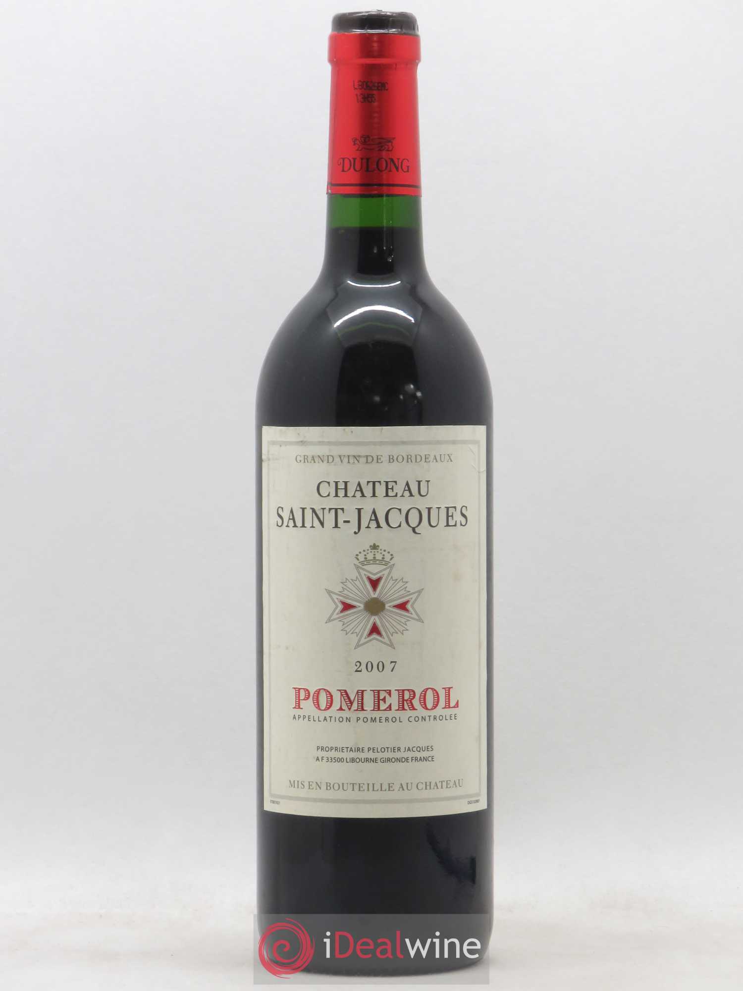 Clos Saint-Jacques 2007 - Posten von 1 Flasche - 0