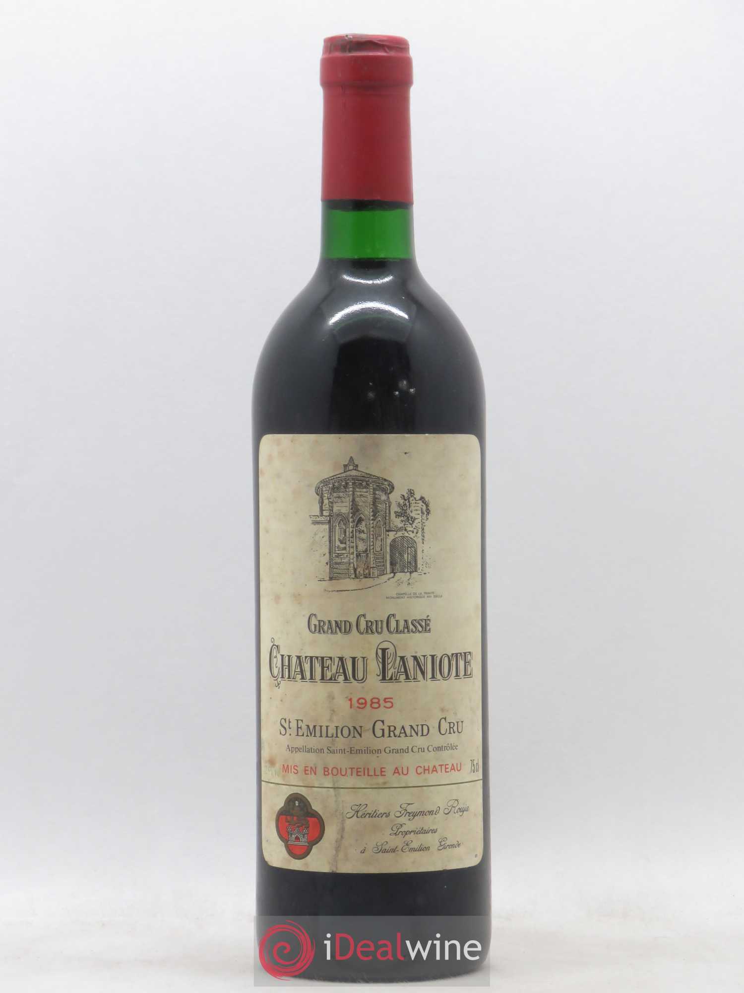 Château Laniote Grand Cru Classé 1985 - Lot de 1 bouteille - 0