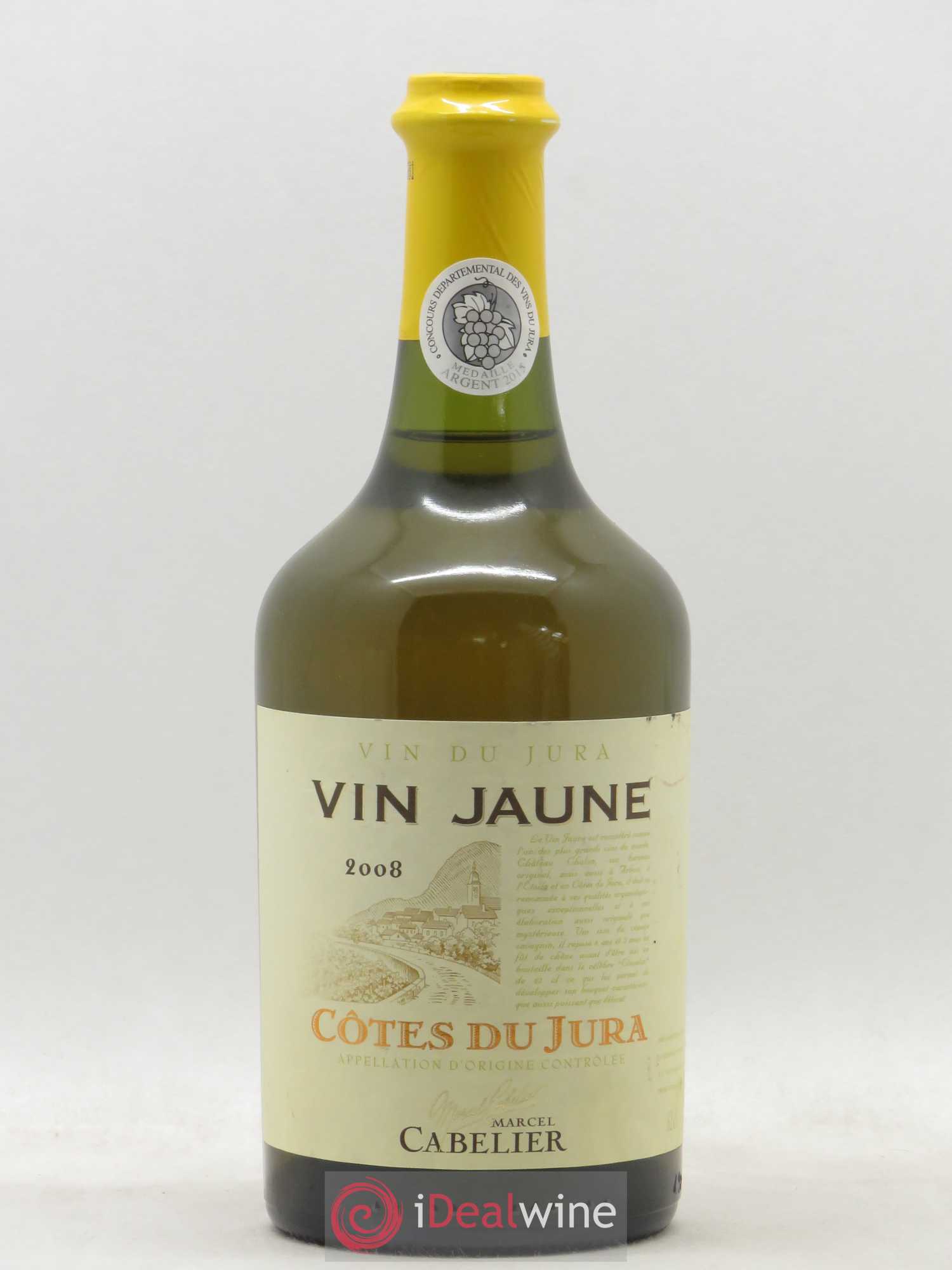 Côtes du Jura Vin Jaune Cabelier 2008 - Lot de 1 bouteille - 0