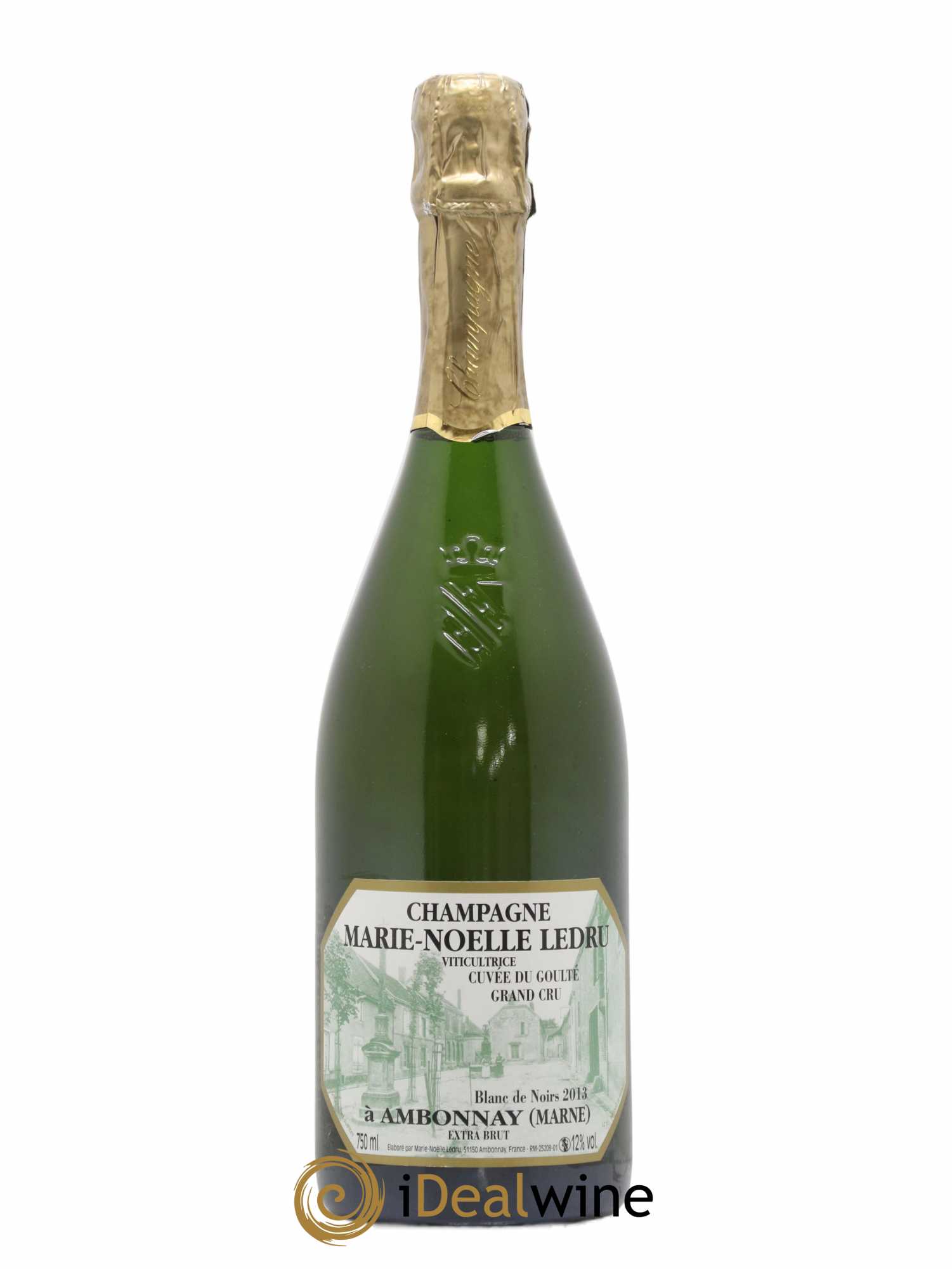 Cuvée du Goulté Blanc de Noirs Marie-Noëlle Ledru 2013 - Lot de 1 bouteille - 0