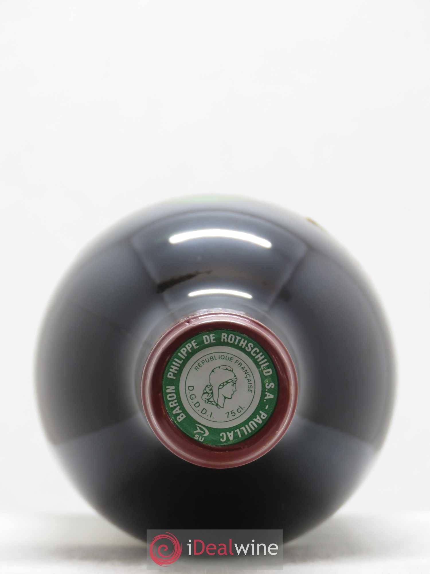 Château Mouton Rothschild 1er Grand Cru Classé 1998 - Lot de 1 bouteille - 2