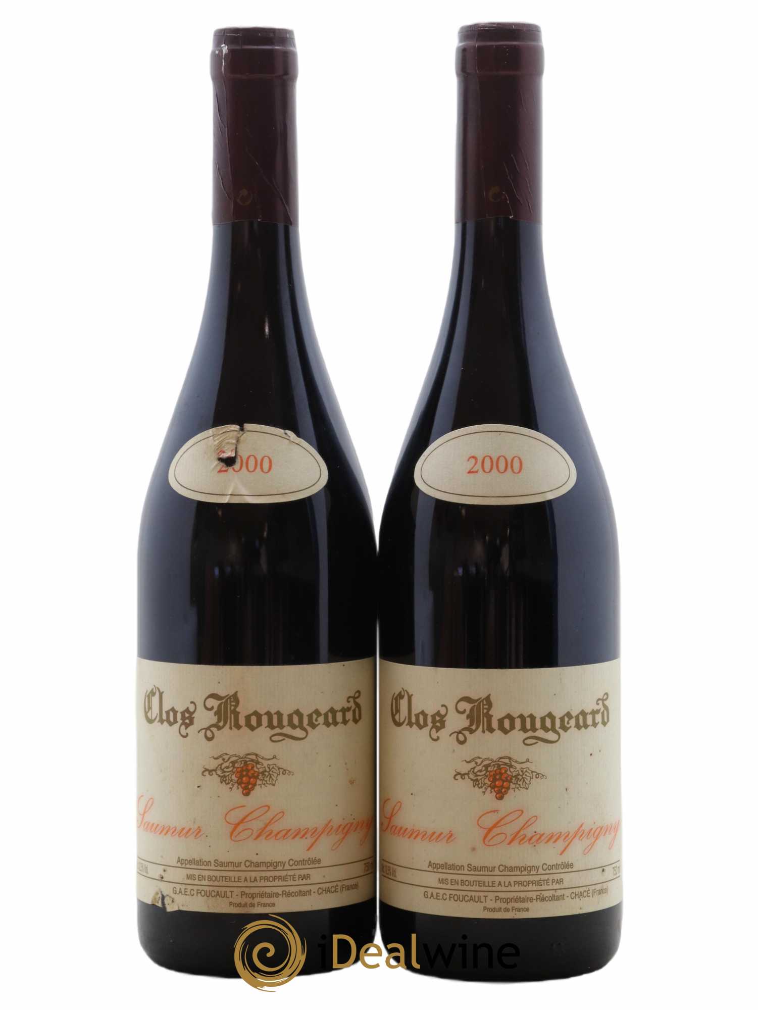 Saumur-Champigny Clos Rougeard 2000 - Lot de 2 bouteilles - 0